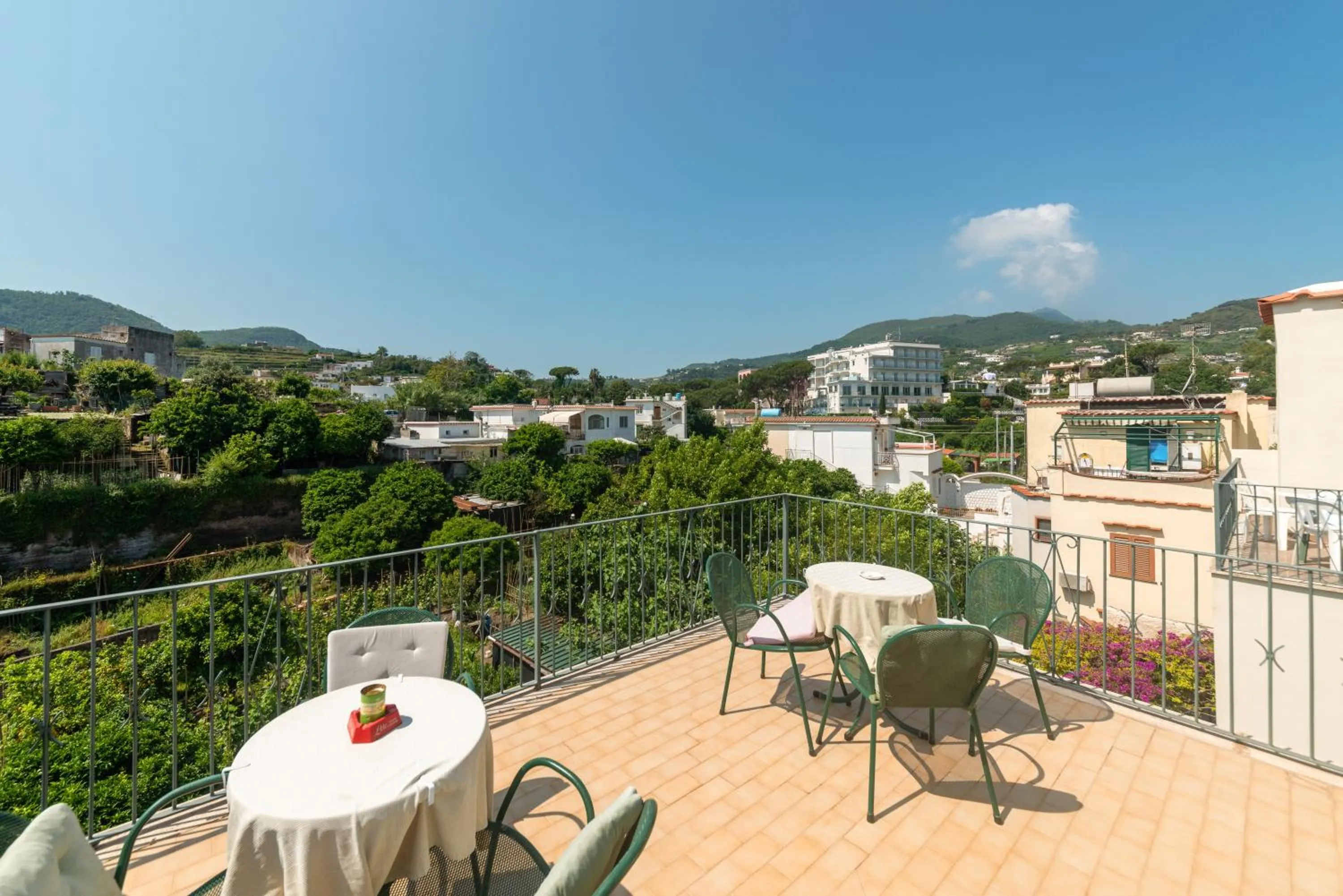 Balcony/Terrace in Villa dei Sogni - Aparthotel Ischia Ponte