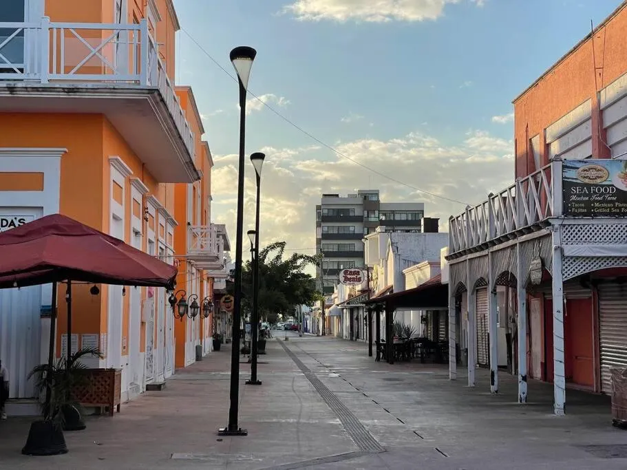 Street view in Brand New Condo with Rooftop Pool