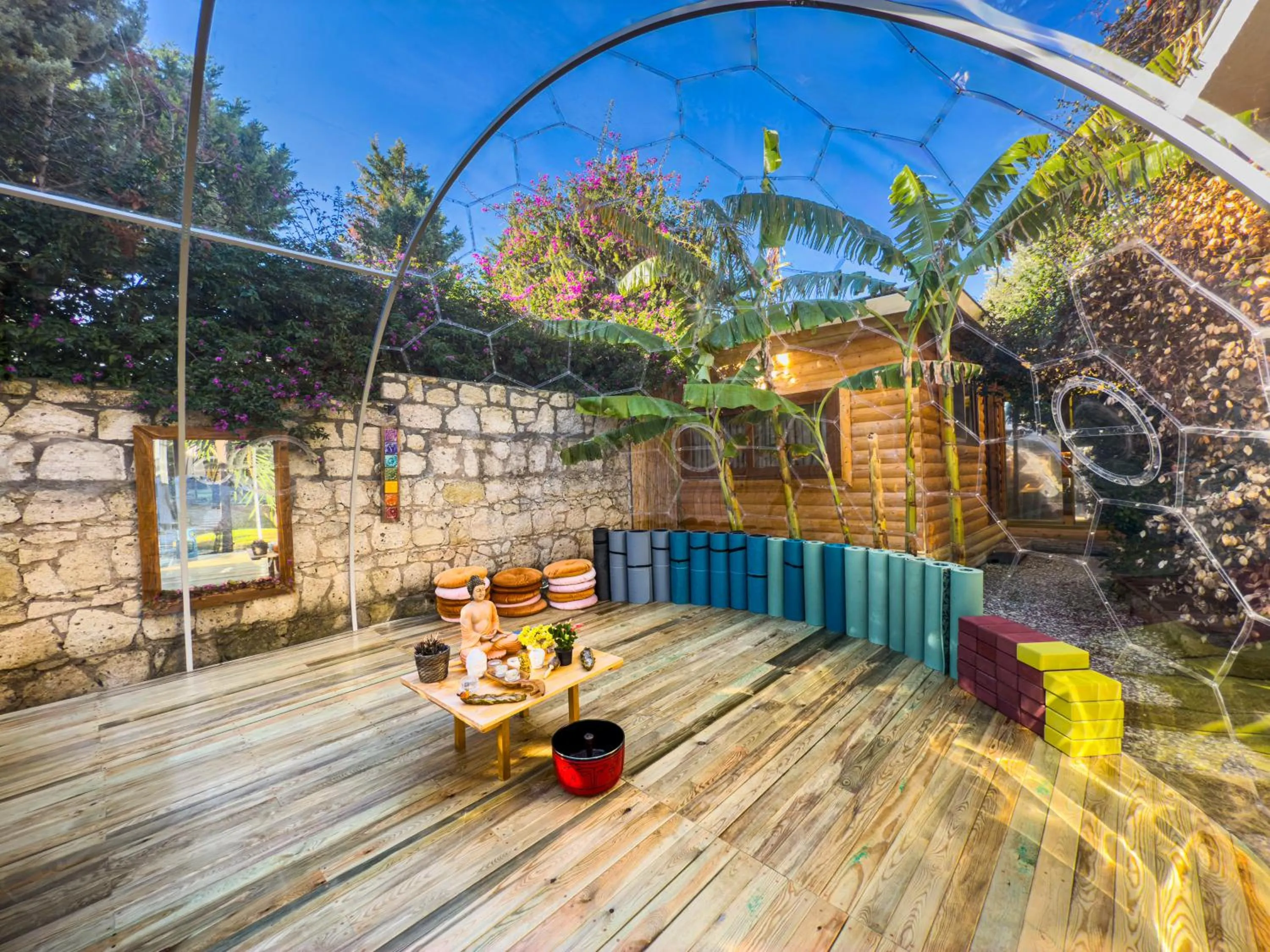 Fitness centre/facilities in Banana Alaçatı Food & Stay - Adults Only