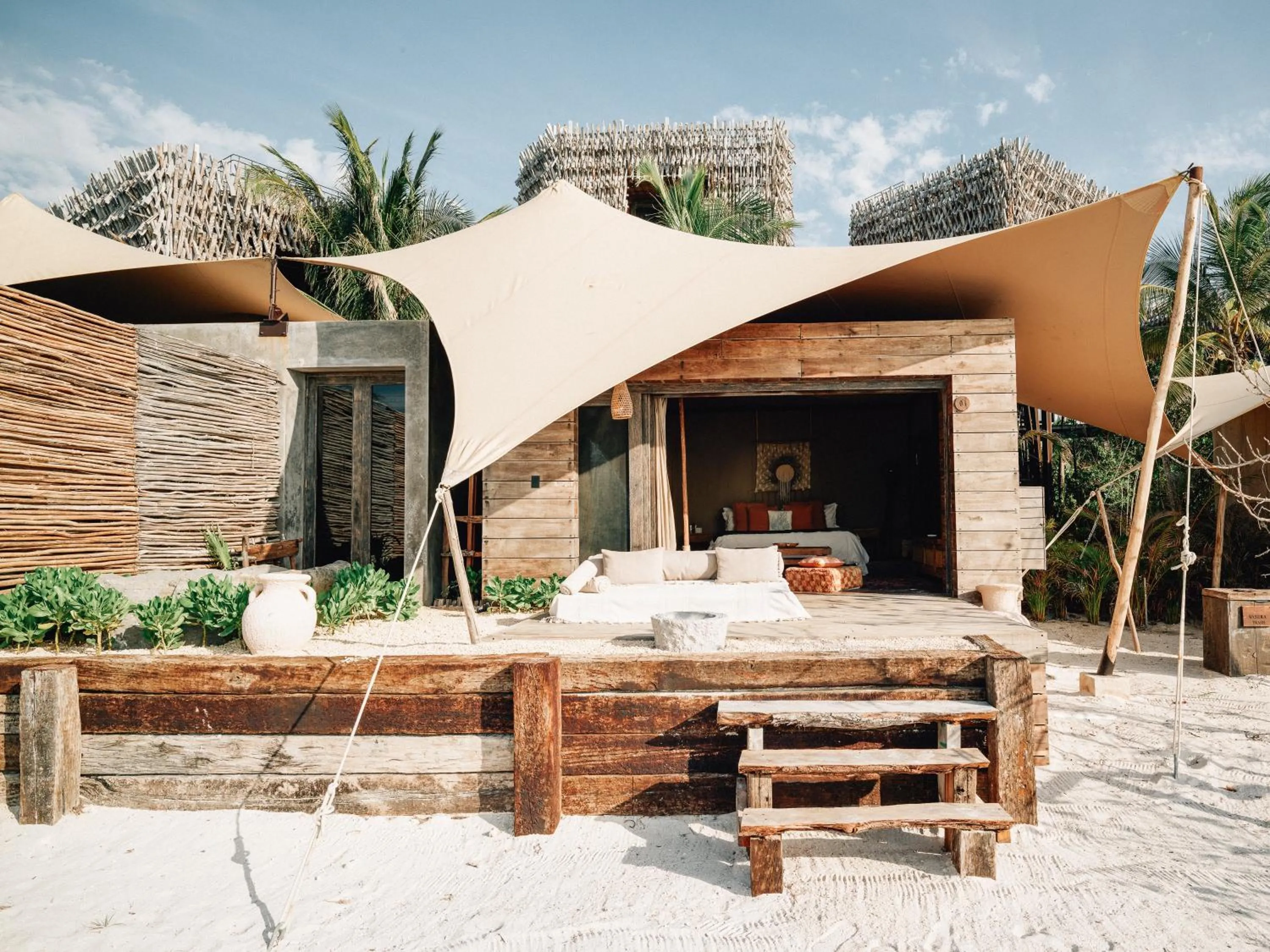 Bedroom in Nômade Temple Holbox