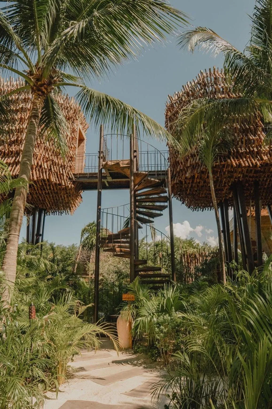 Decorative detail in Nômade Temple Holbox
