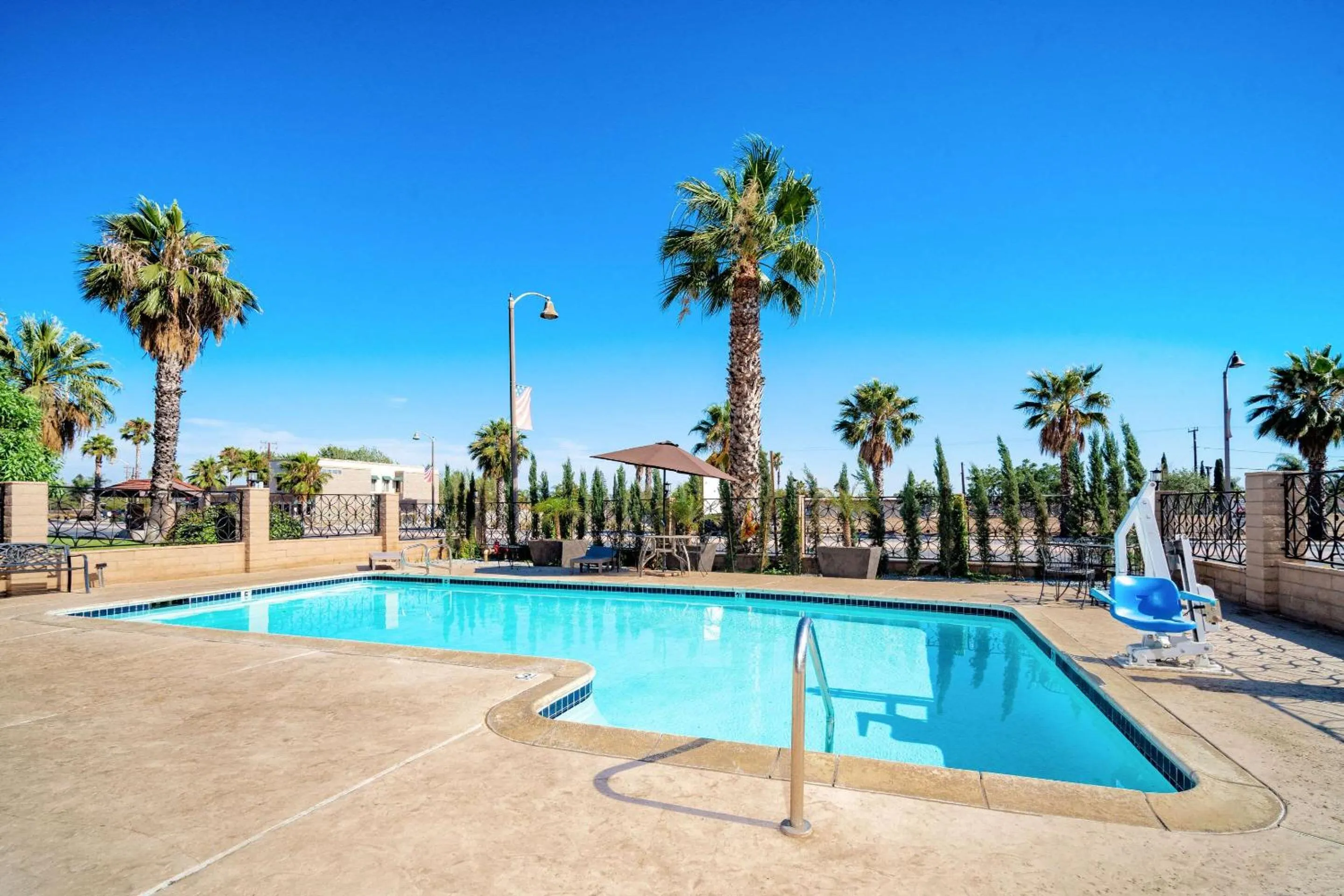 Swimming pool in MainStay Suites Moreno Valley Near March Air Reserve Base