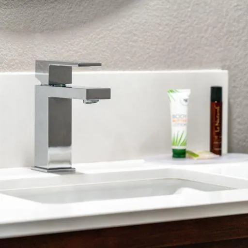 Bathroom in MainStay Suites Moreno Valley Near March Air Reserve Base