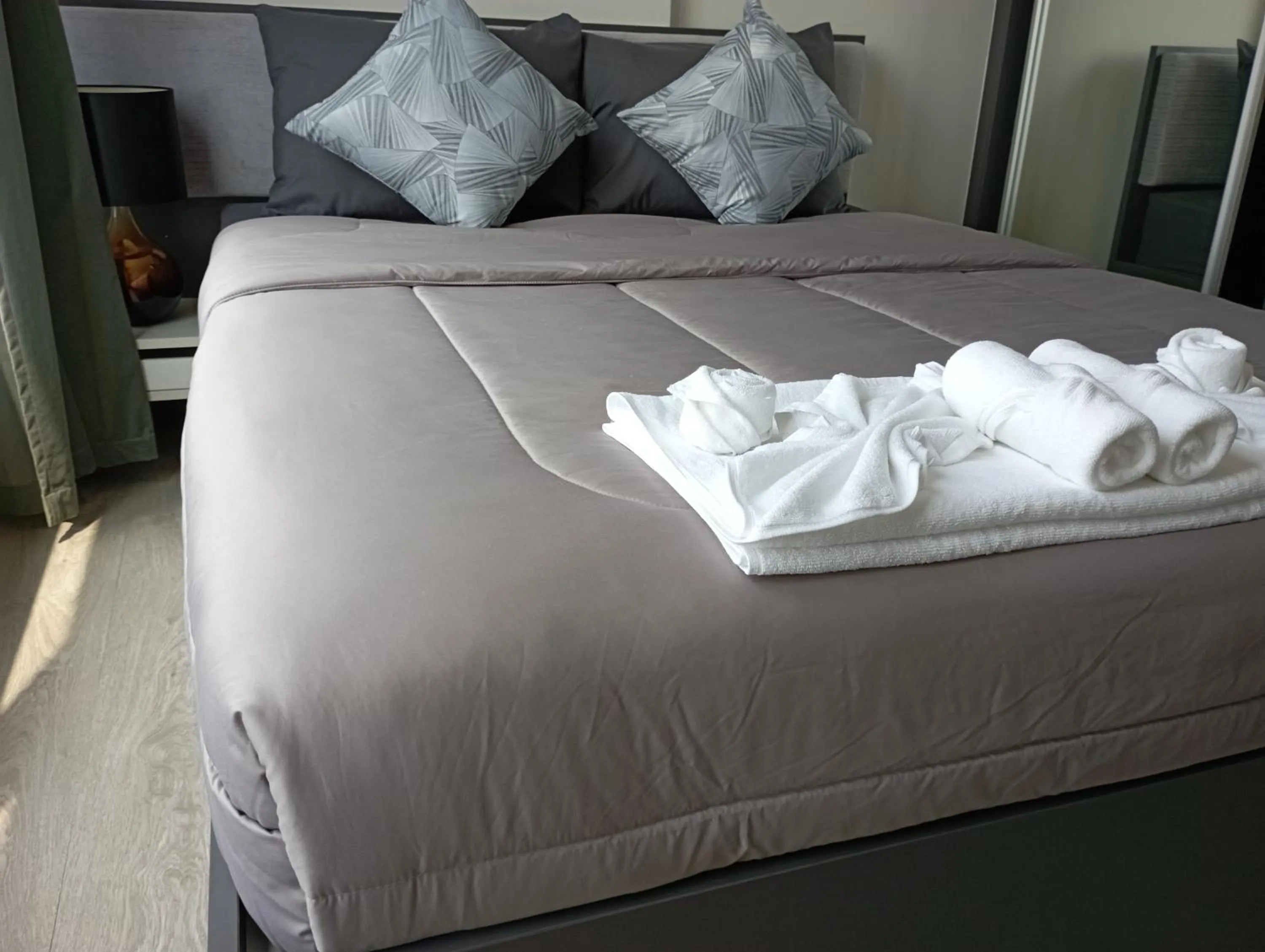 Bedroom in The Base Pattaya by Nami