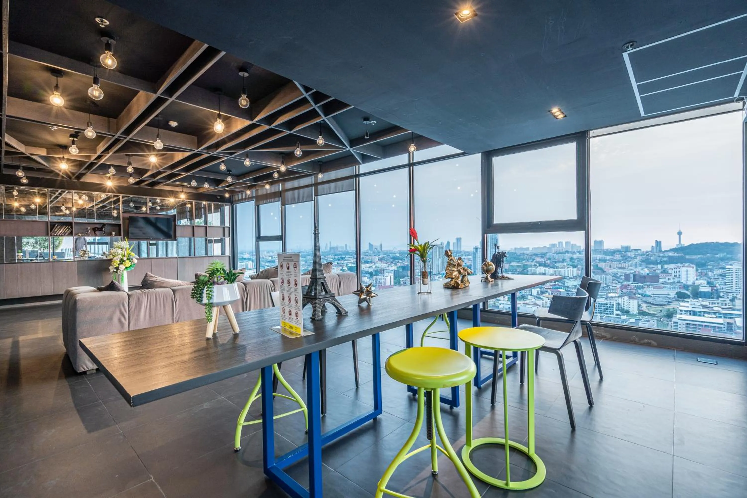 Lounge or bar in The Base Pattaya by Nami