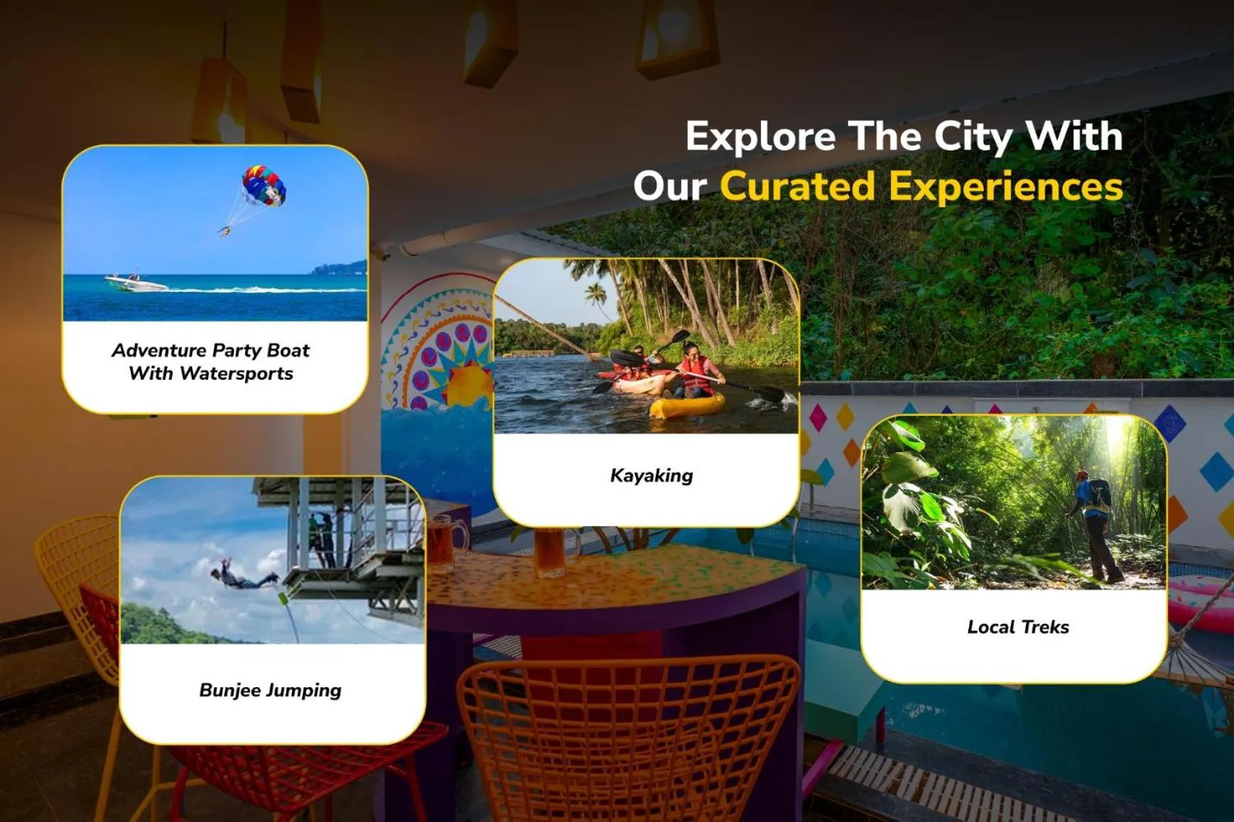 Activities in goSTOPS Goa, Baga