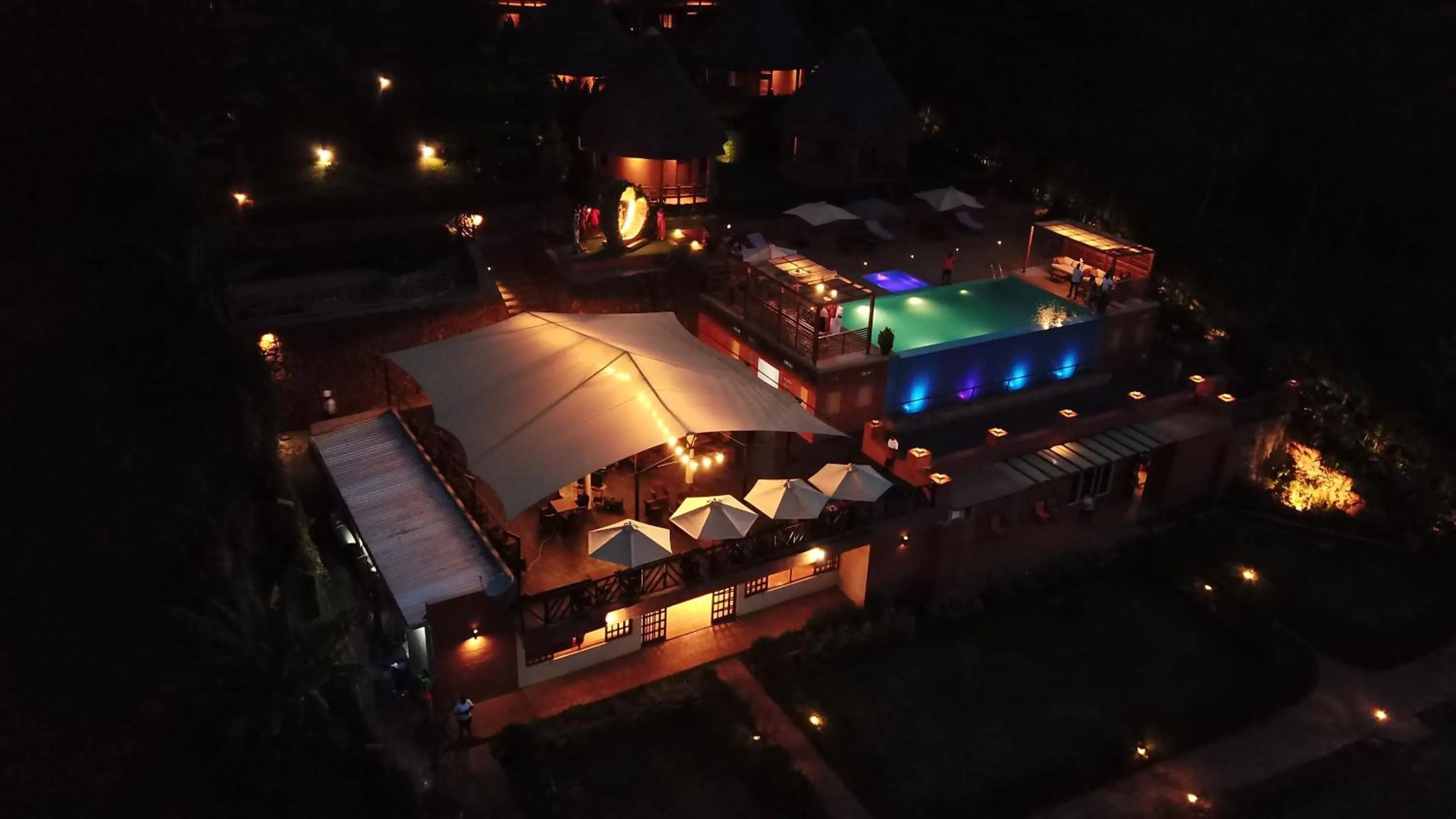 Swimming pool in Divine Resort & Spa