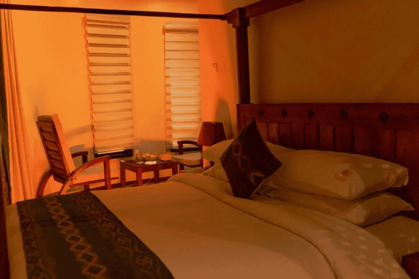 Bed in Divine Resort & Spa