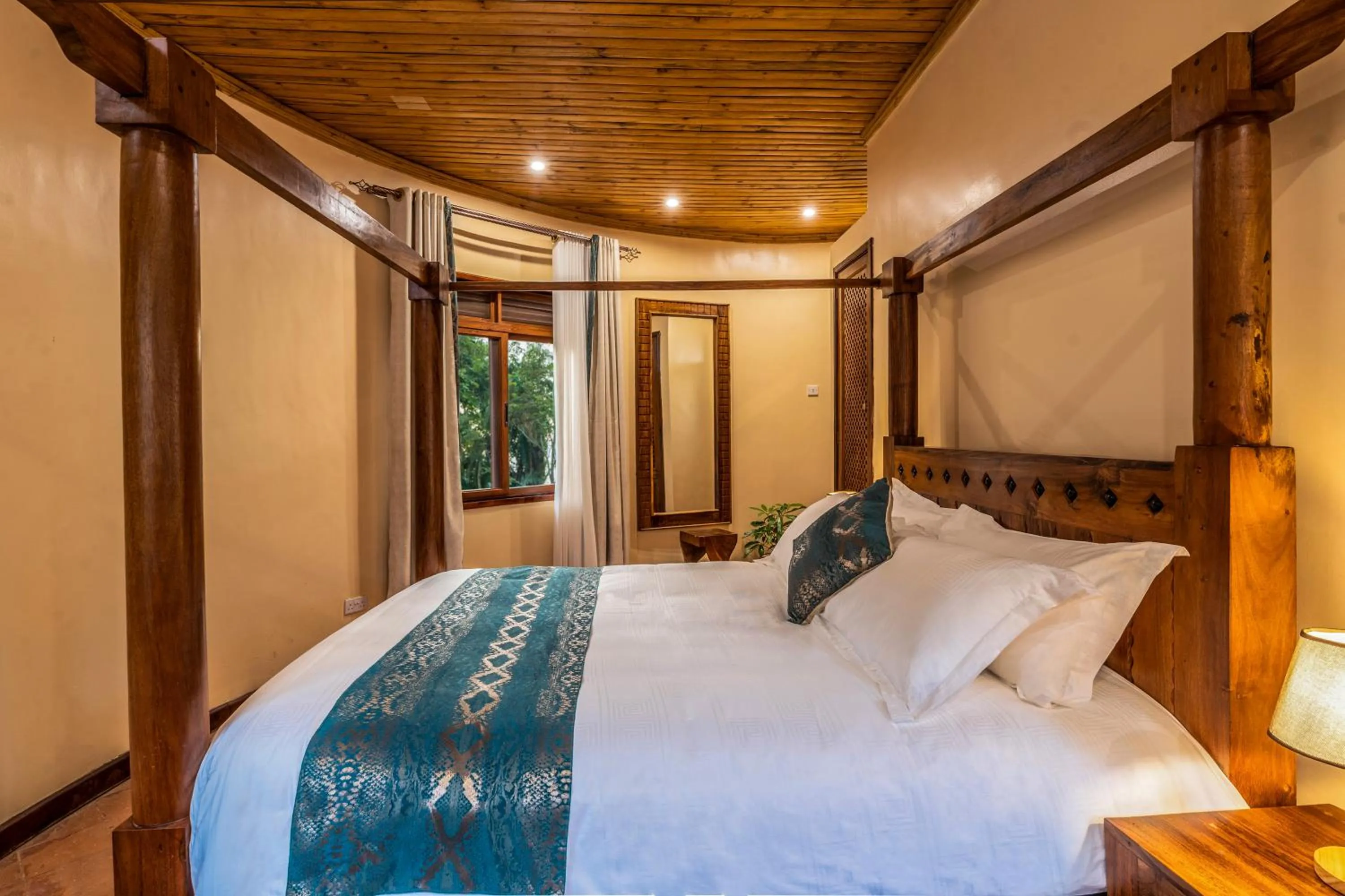 Bed in Divine Resort & Spa