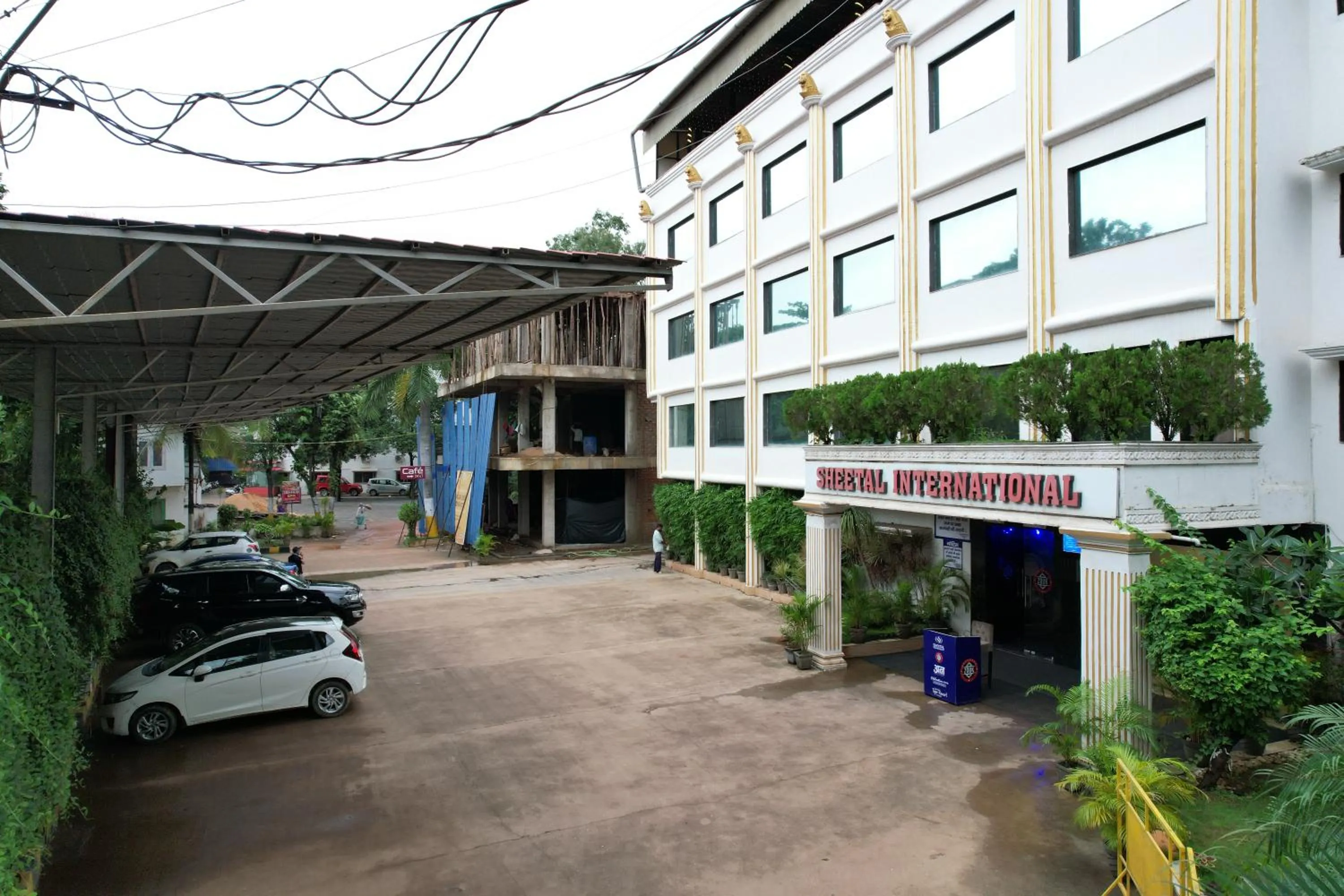Parking in Sheetal International