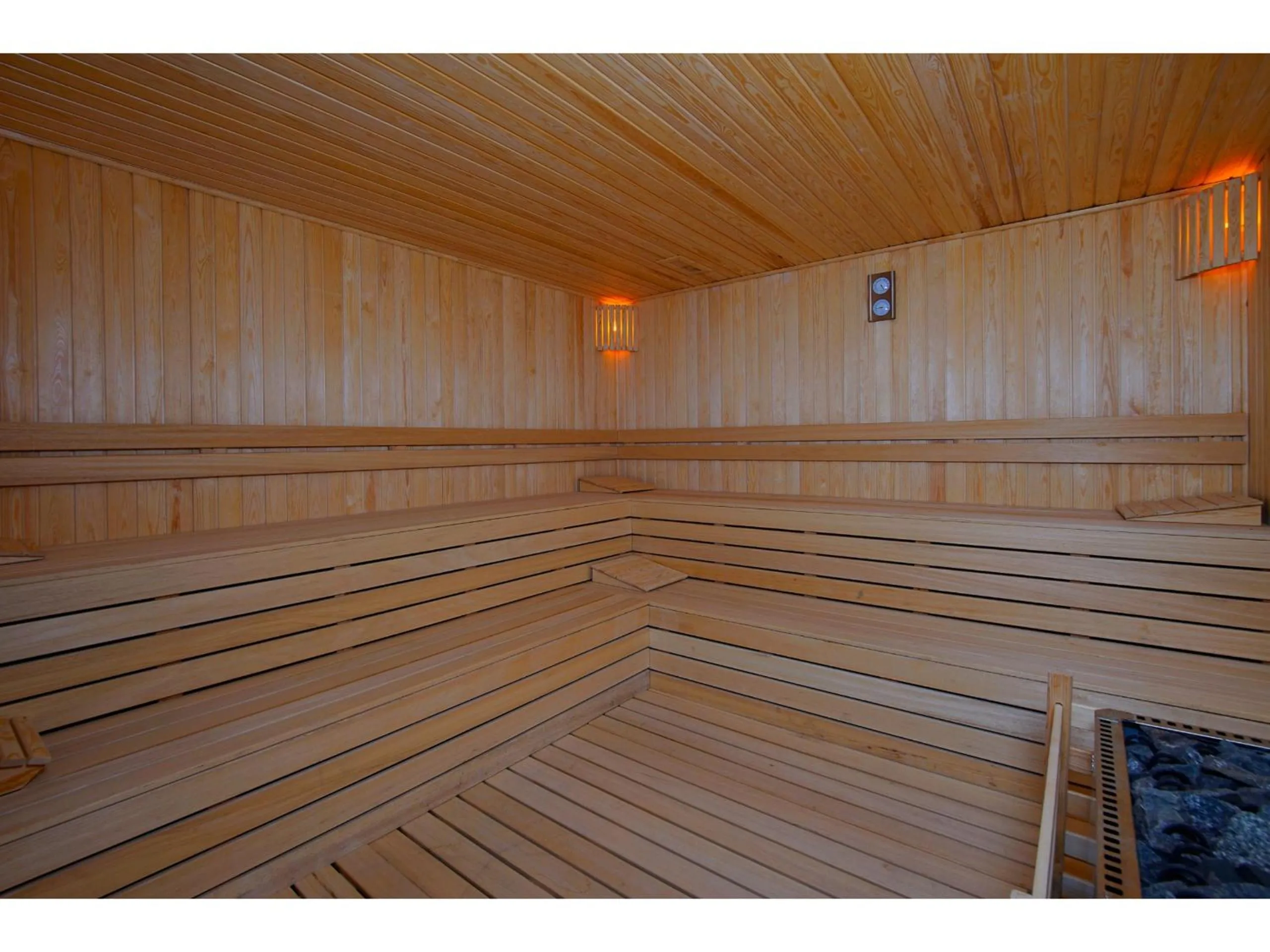 Sauna in Limak Cyprus Deluxe Hotel