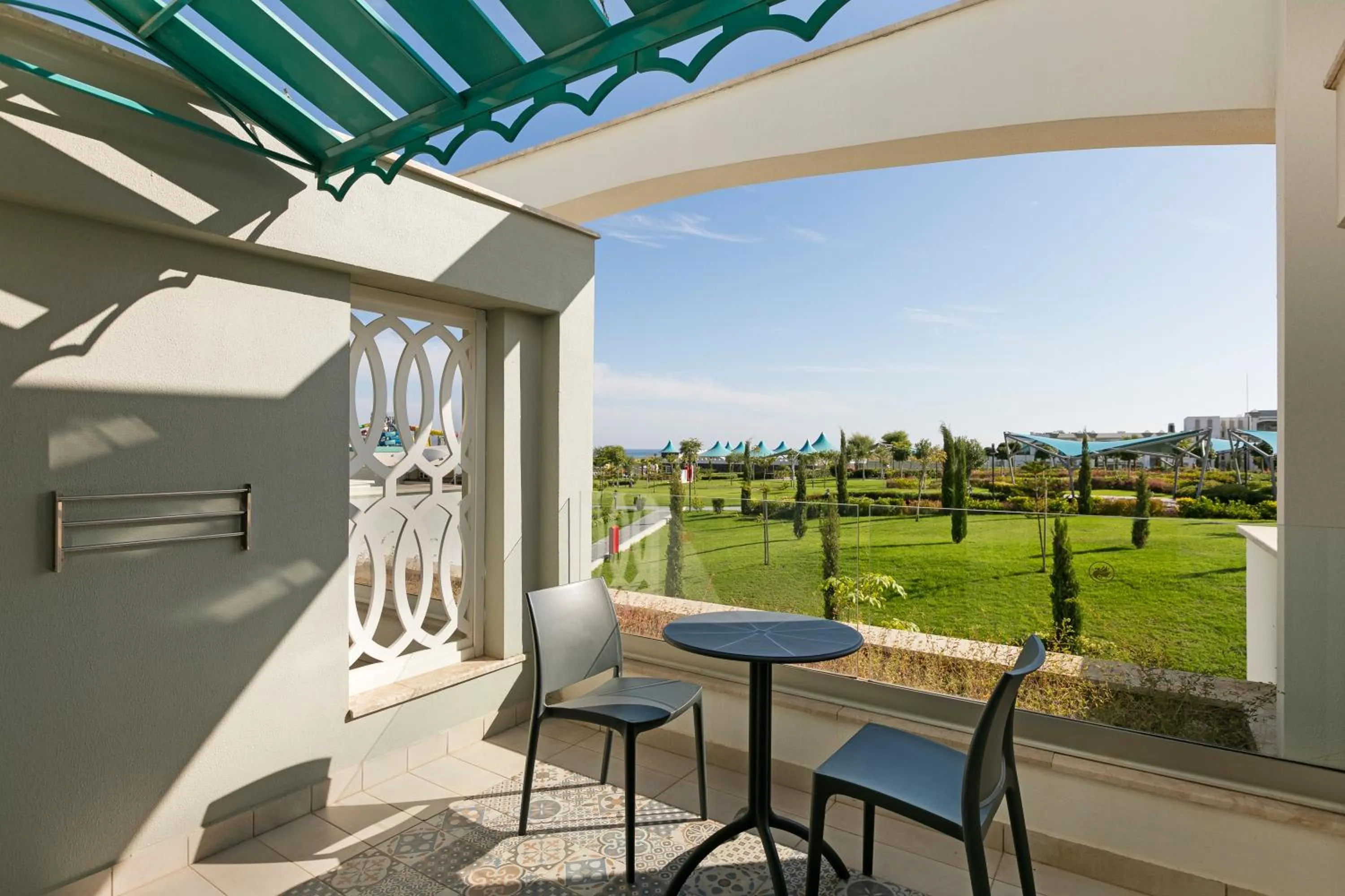 Balcony/Terrace in Limak Cyprus Deluxe Hotel