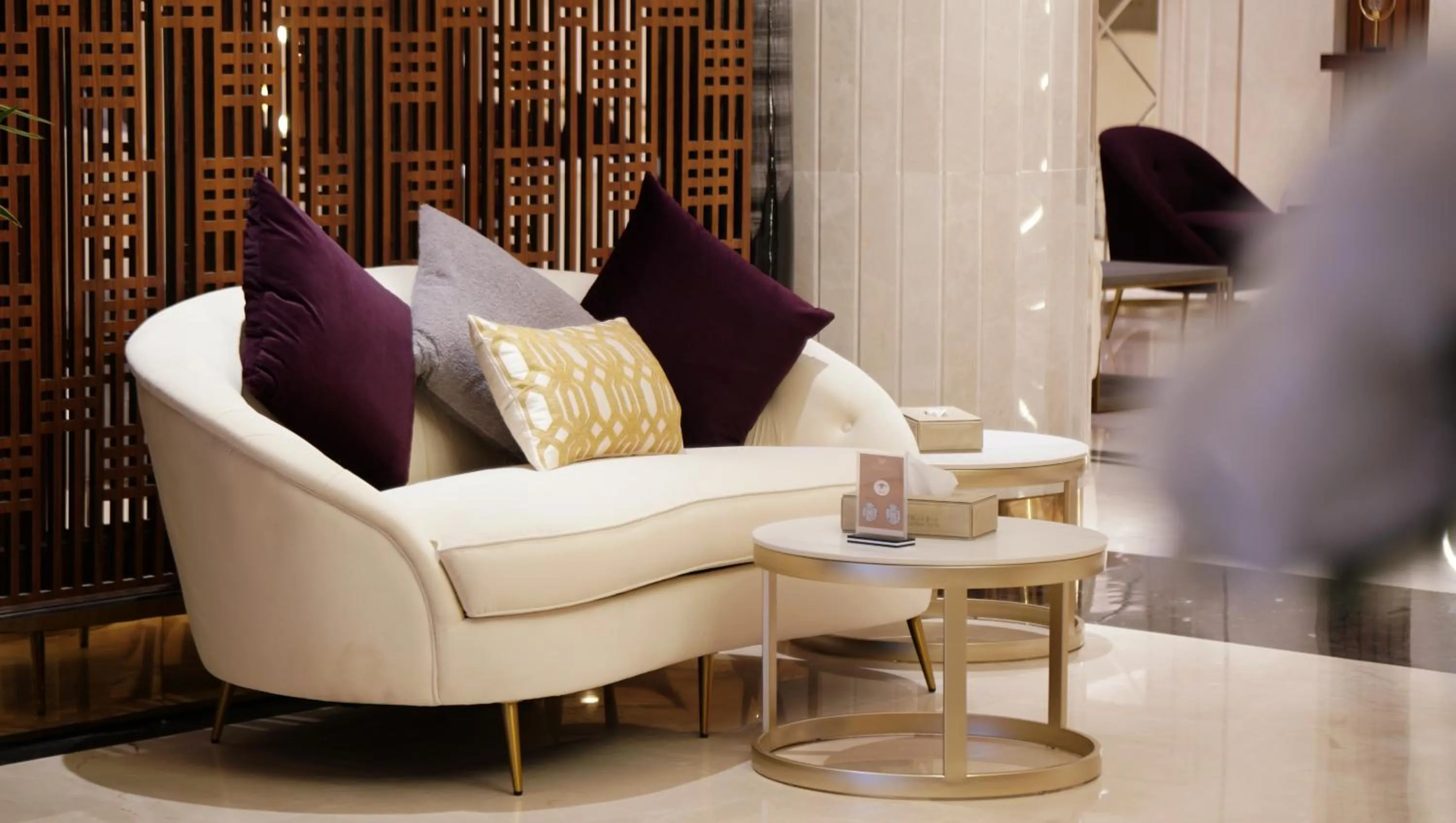 Seating area in Hayat Al Riyadh Washam Hotel
