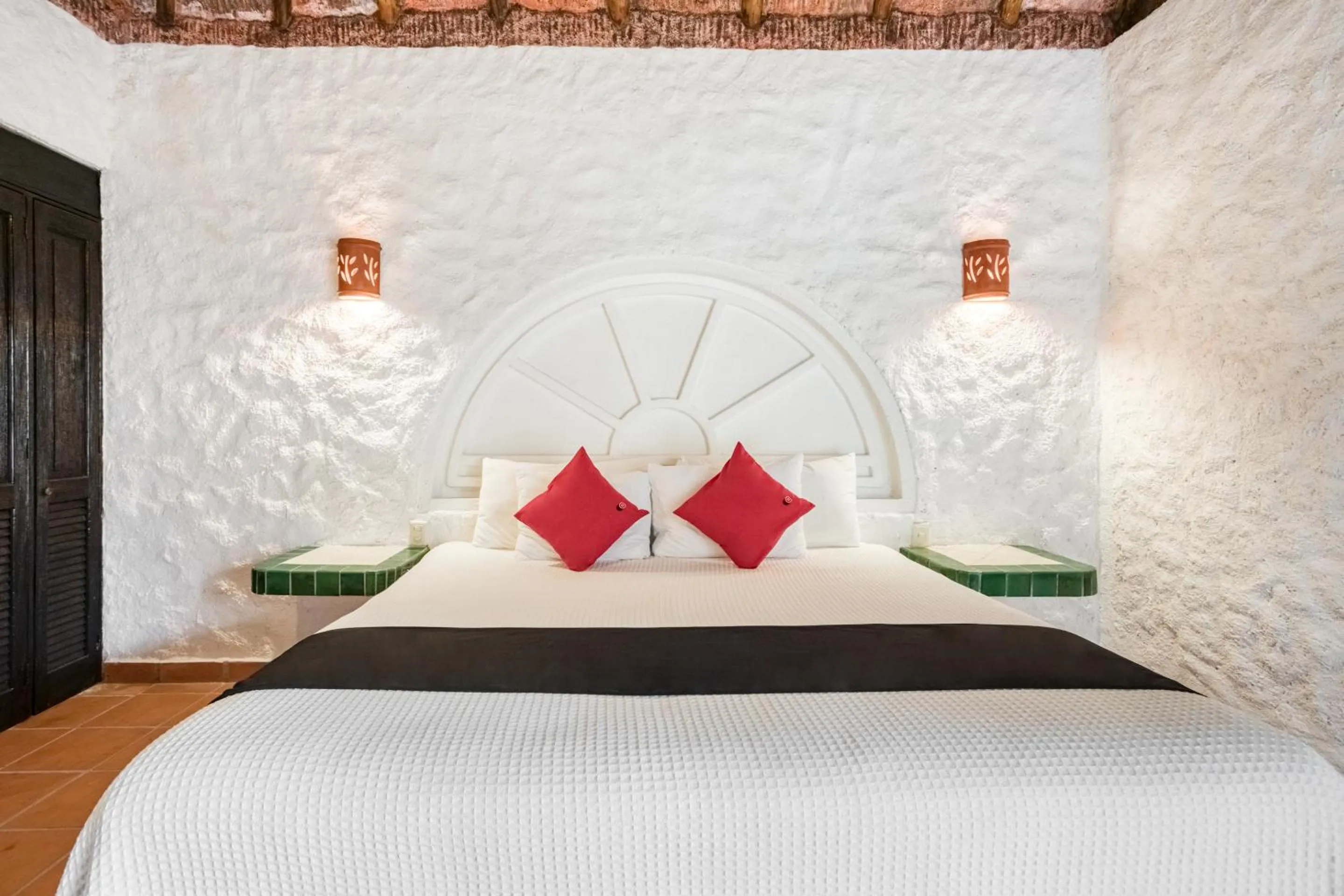 Bedroom, Bed in Capital O Mimi Del Mar, Playa del Carmen