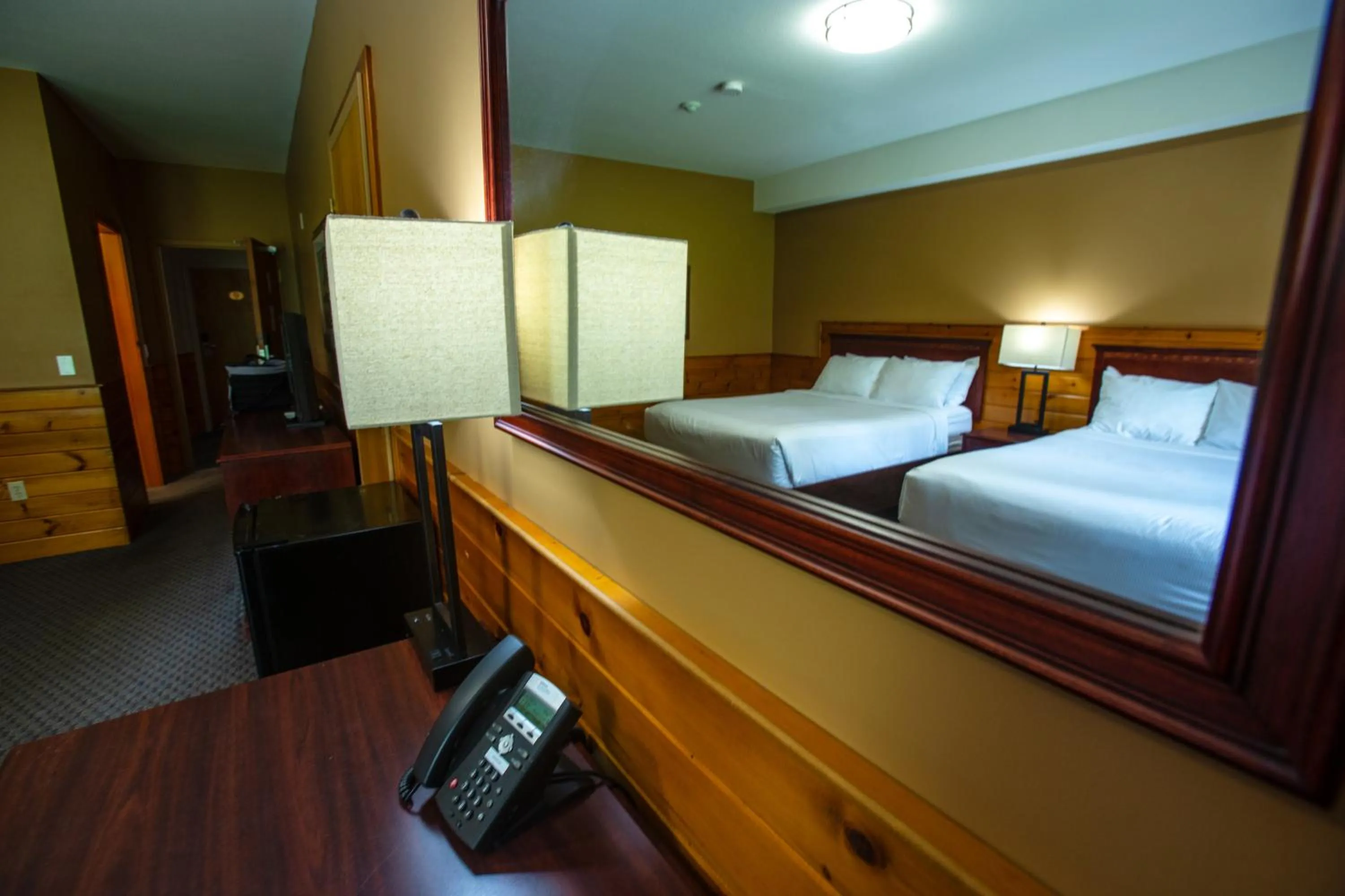 Bed in Oakwood Resort