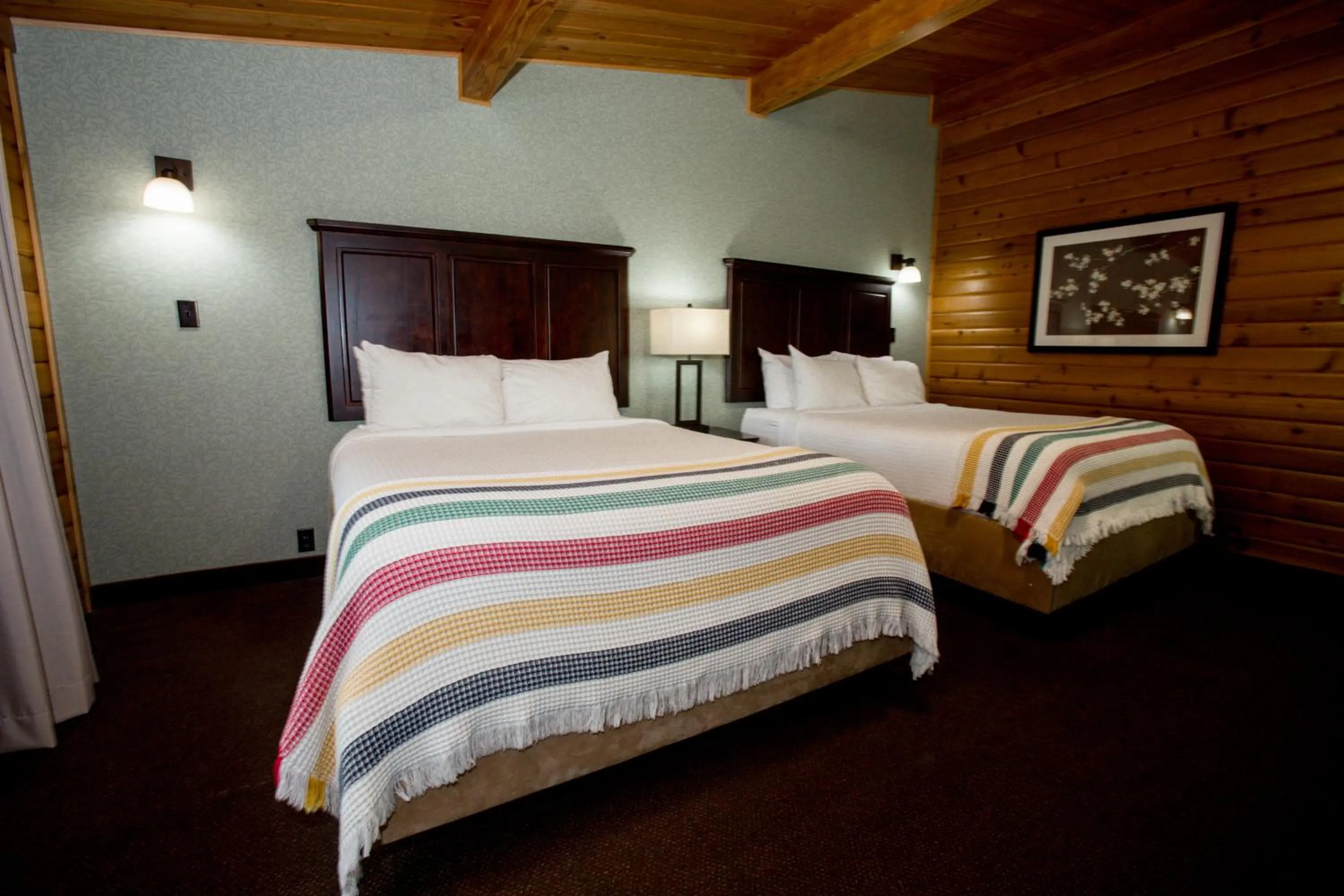 Bed in Oakwood Resort