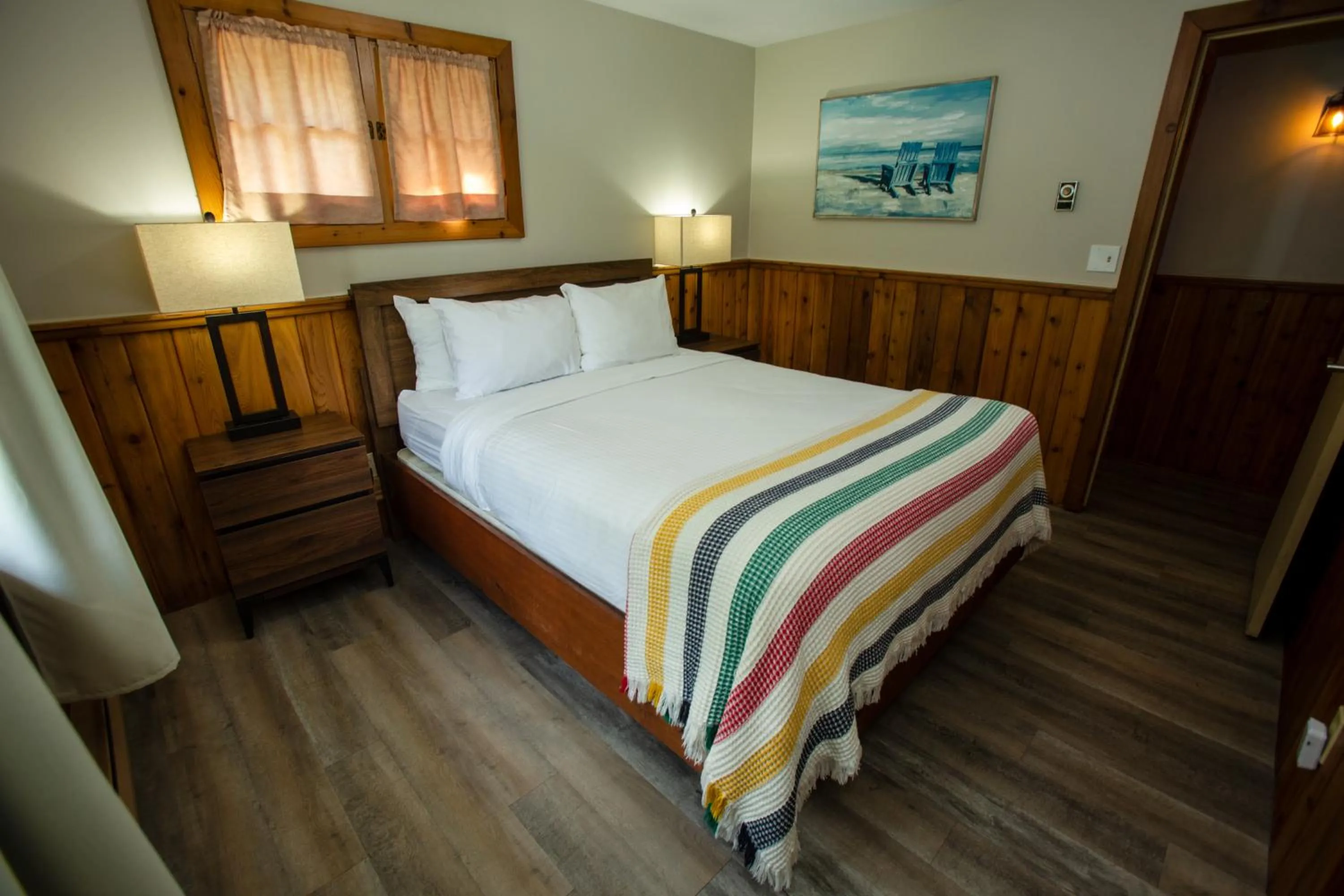 Bed in Oakwood Resort
