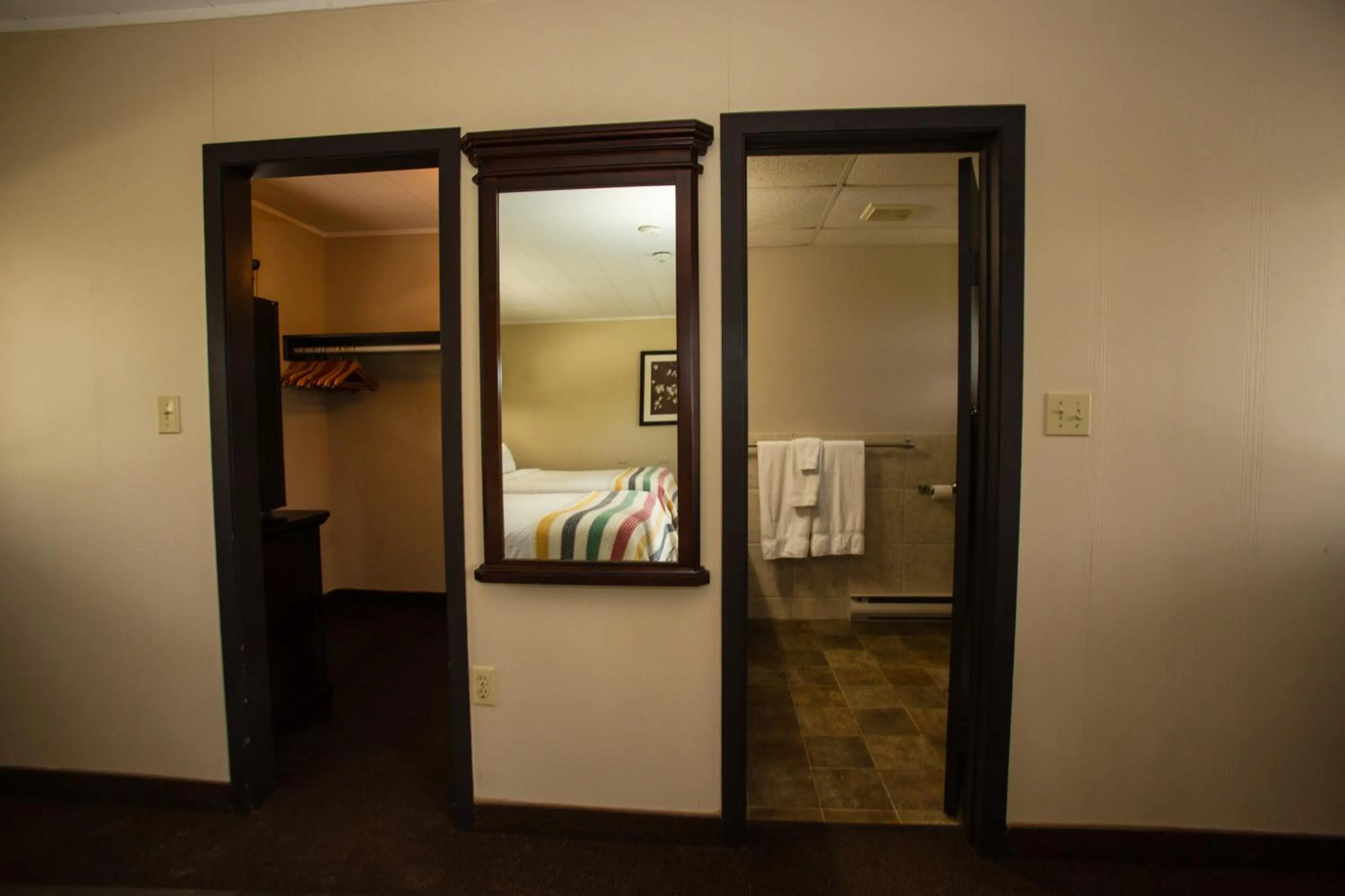 Bed in Oakwood Resort