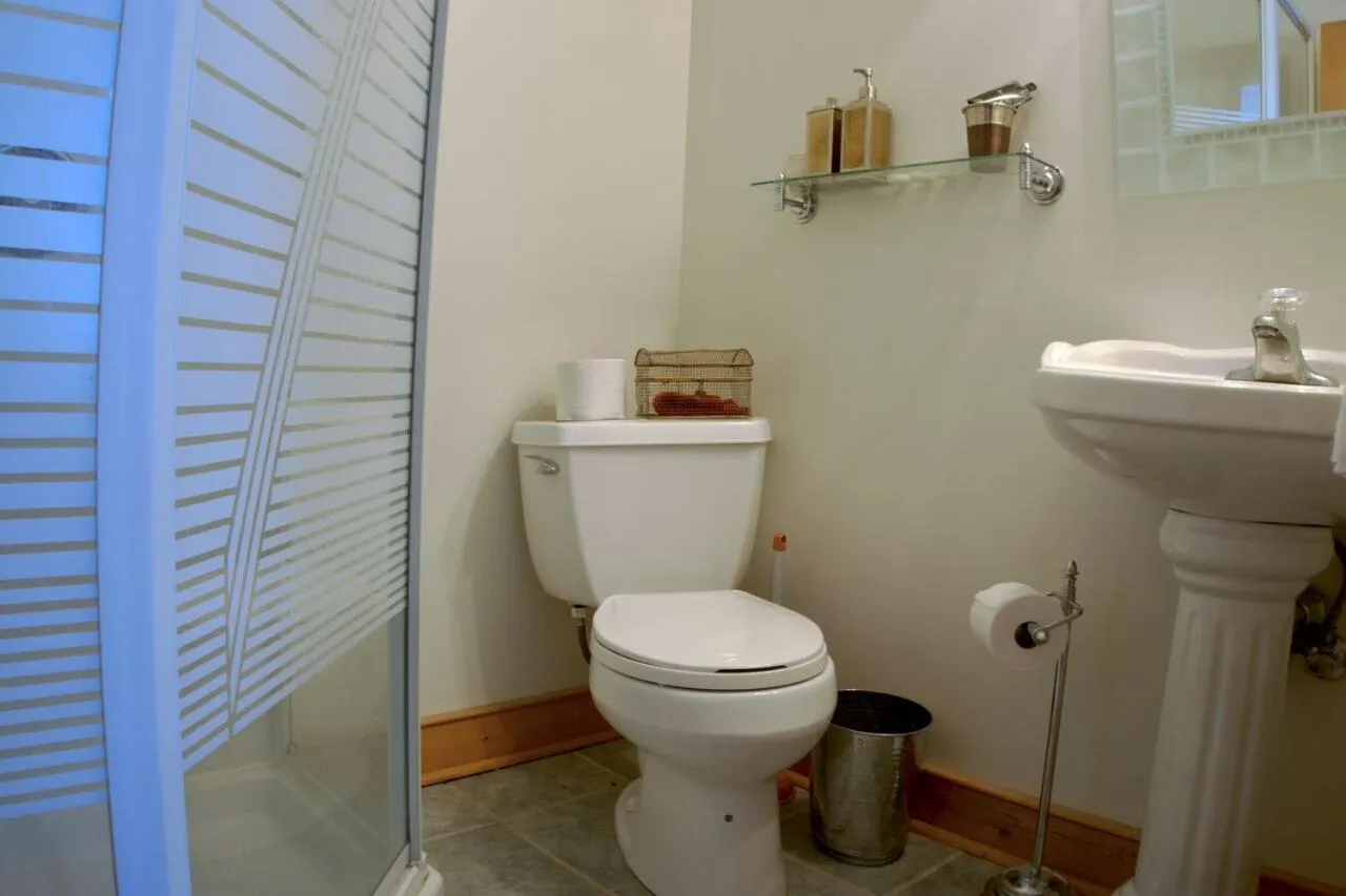 Bathroom in Emilyville Inn