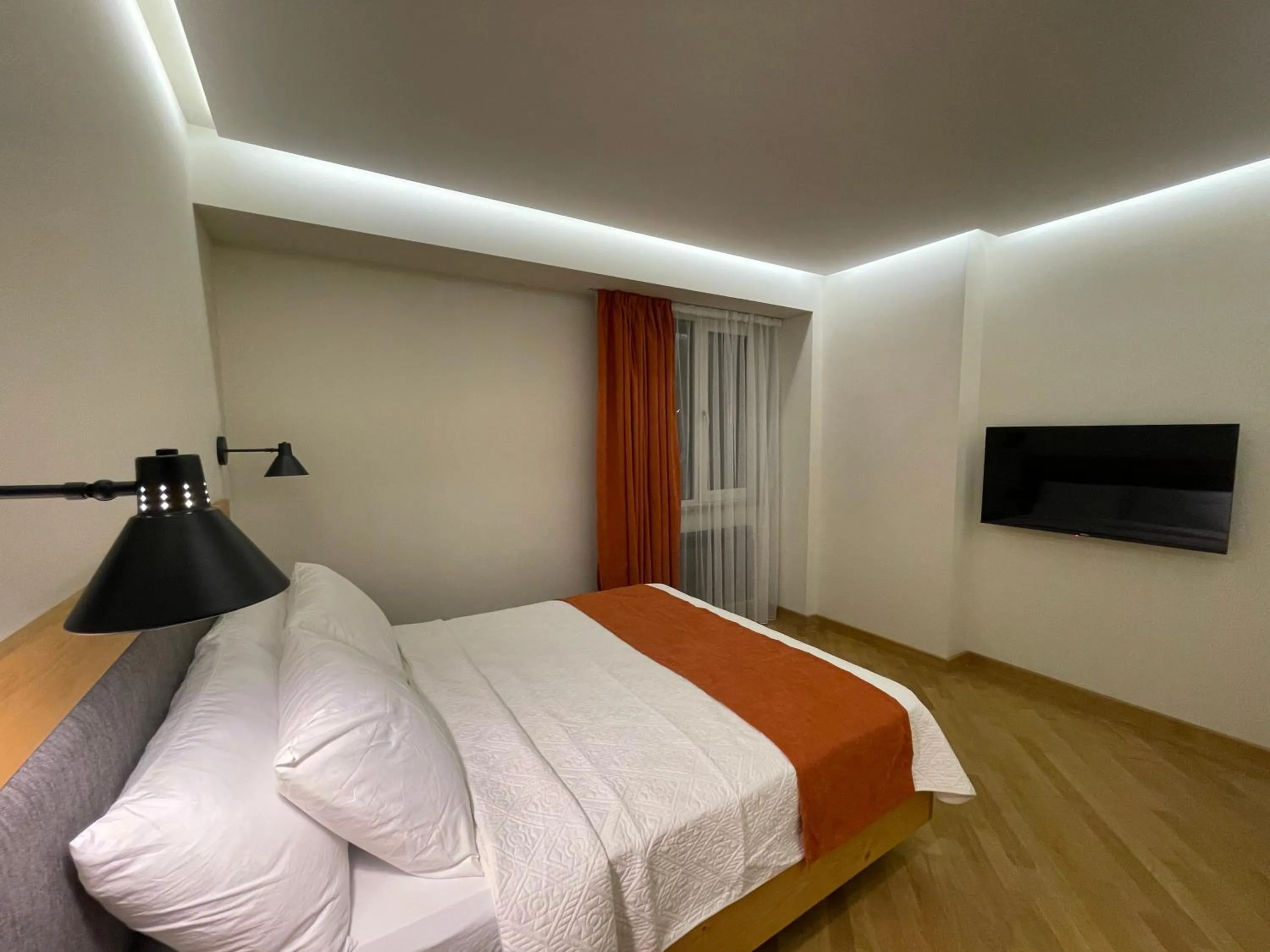 Bed in MIST Boutique Hotel