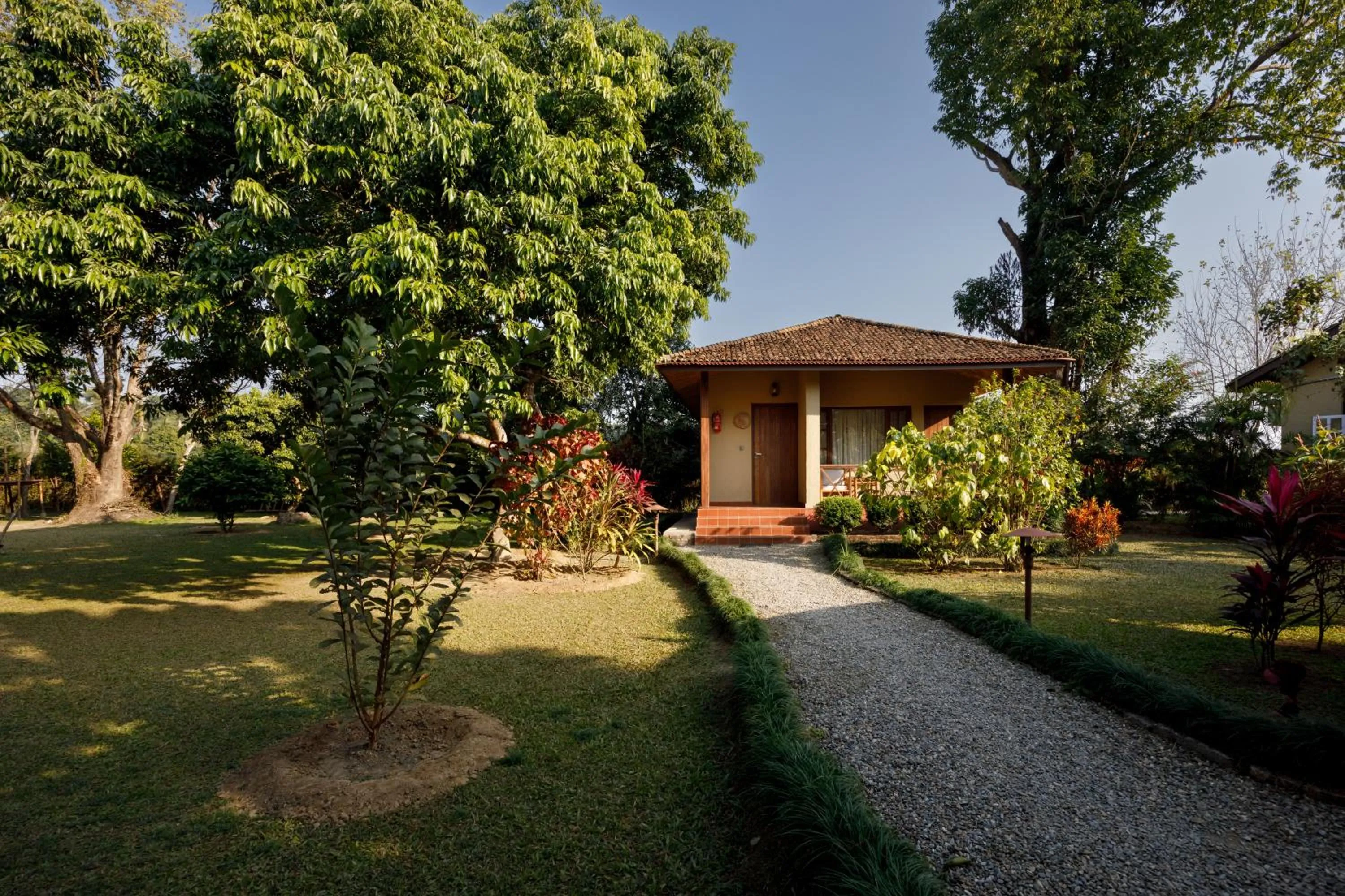 Property building in Green Mansions Jungle Resort