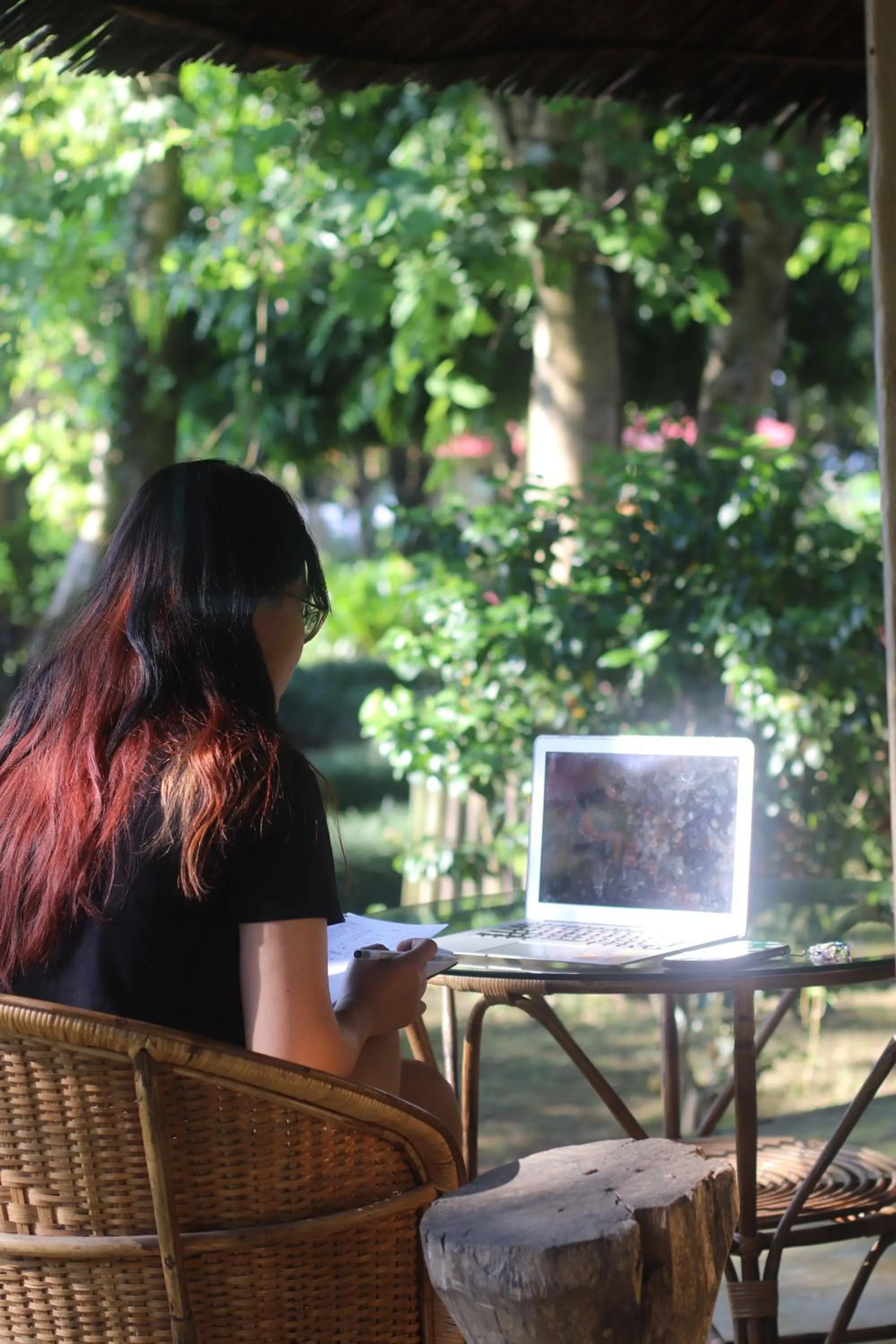 People in Green Mansions Jungle Resort