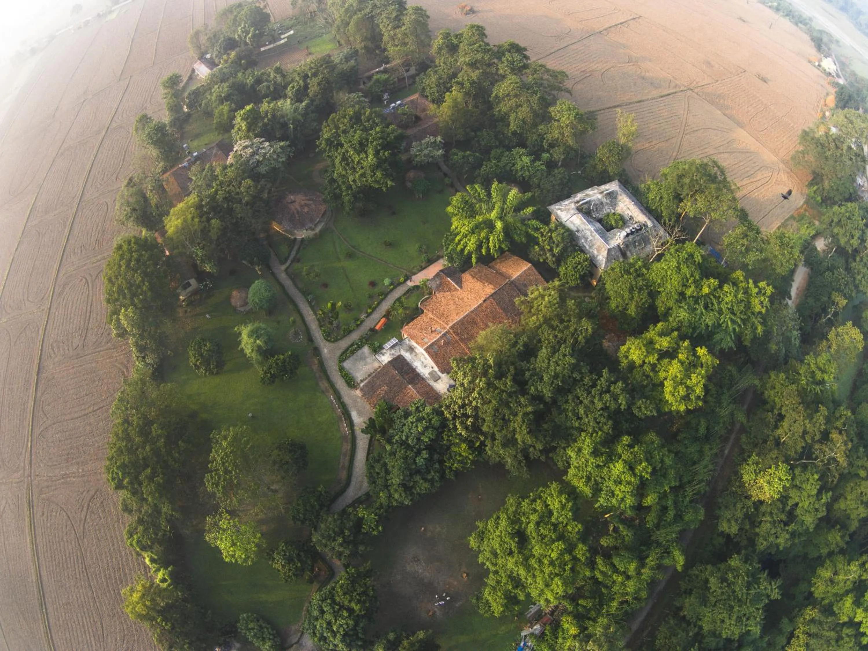 Bird's eye view in Green Mansions Jungle Resort