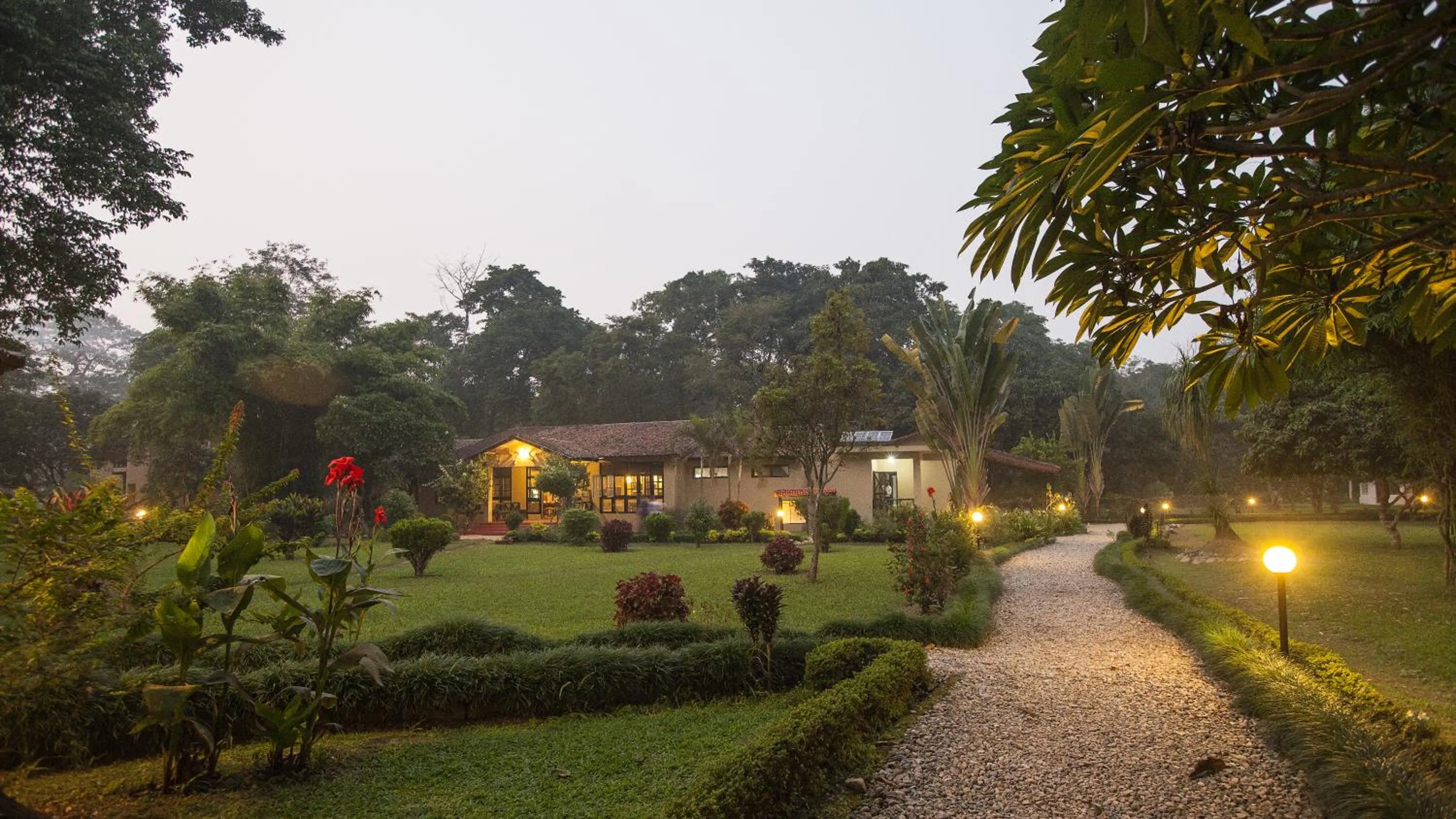 Facade/entrance in Green Mansions Jungle Resort