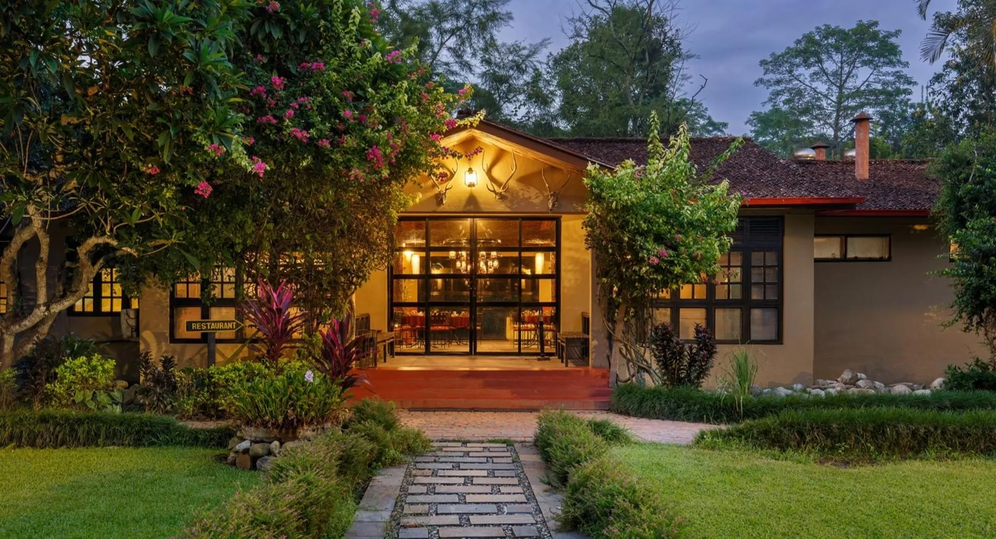 Property building in Green Mansions Jungle Resort