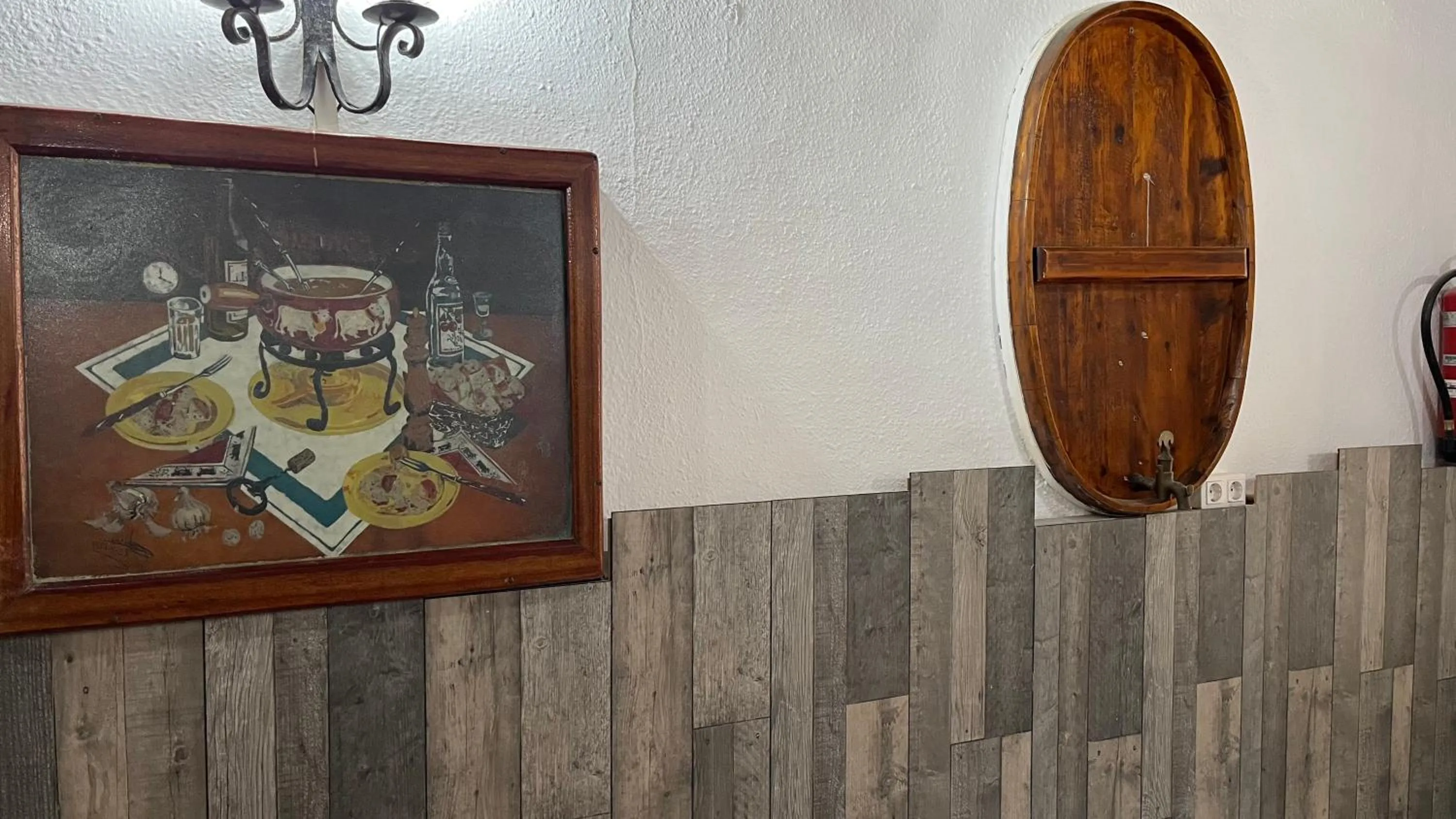 Lobby or reception in Hostal La Premsa