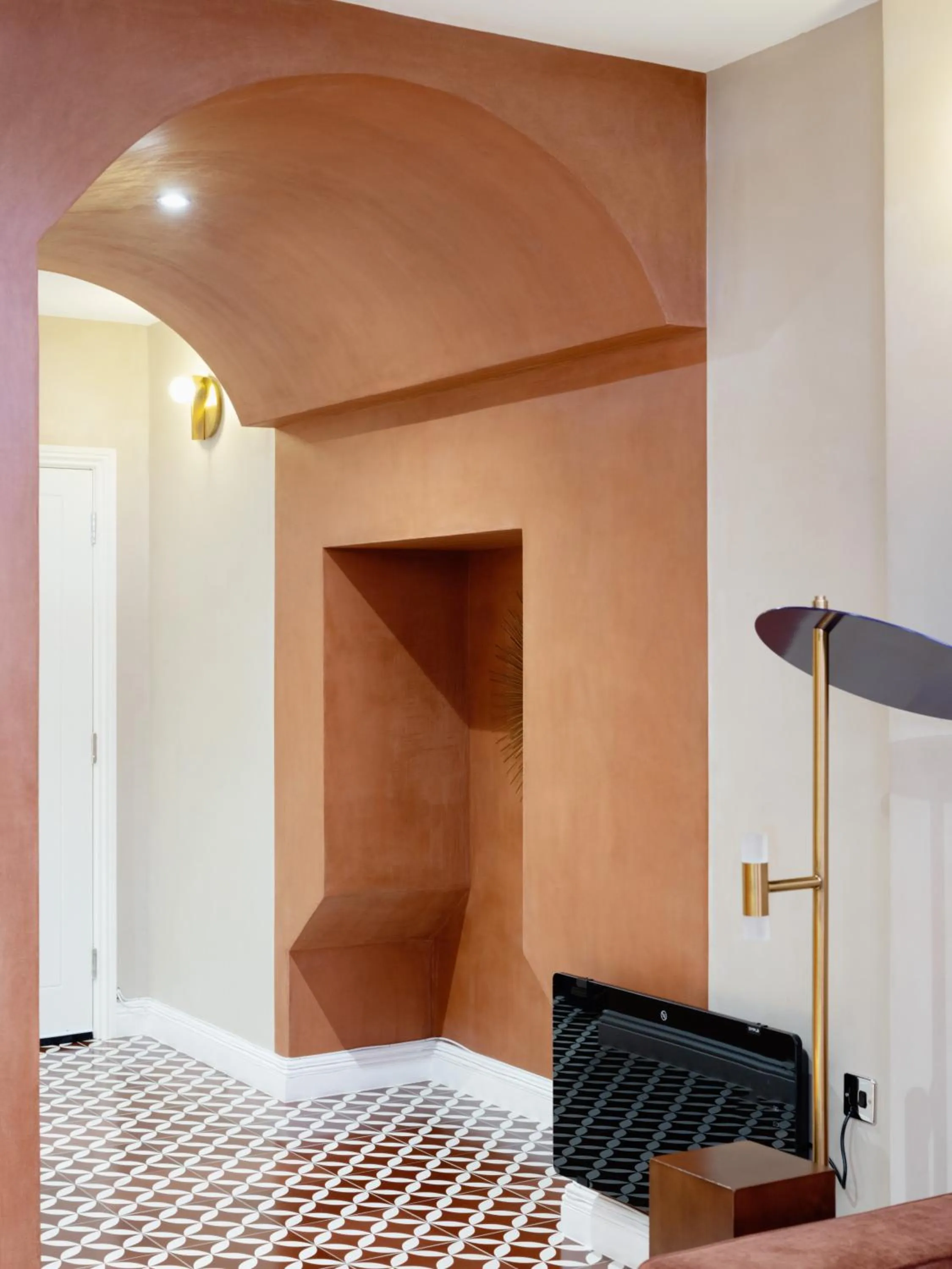 Living room, Bed in Trueman Court Luxury Serviced Apartments