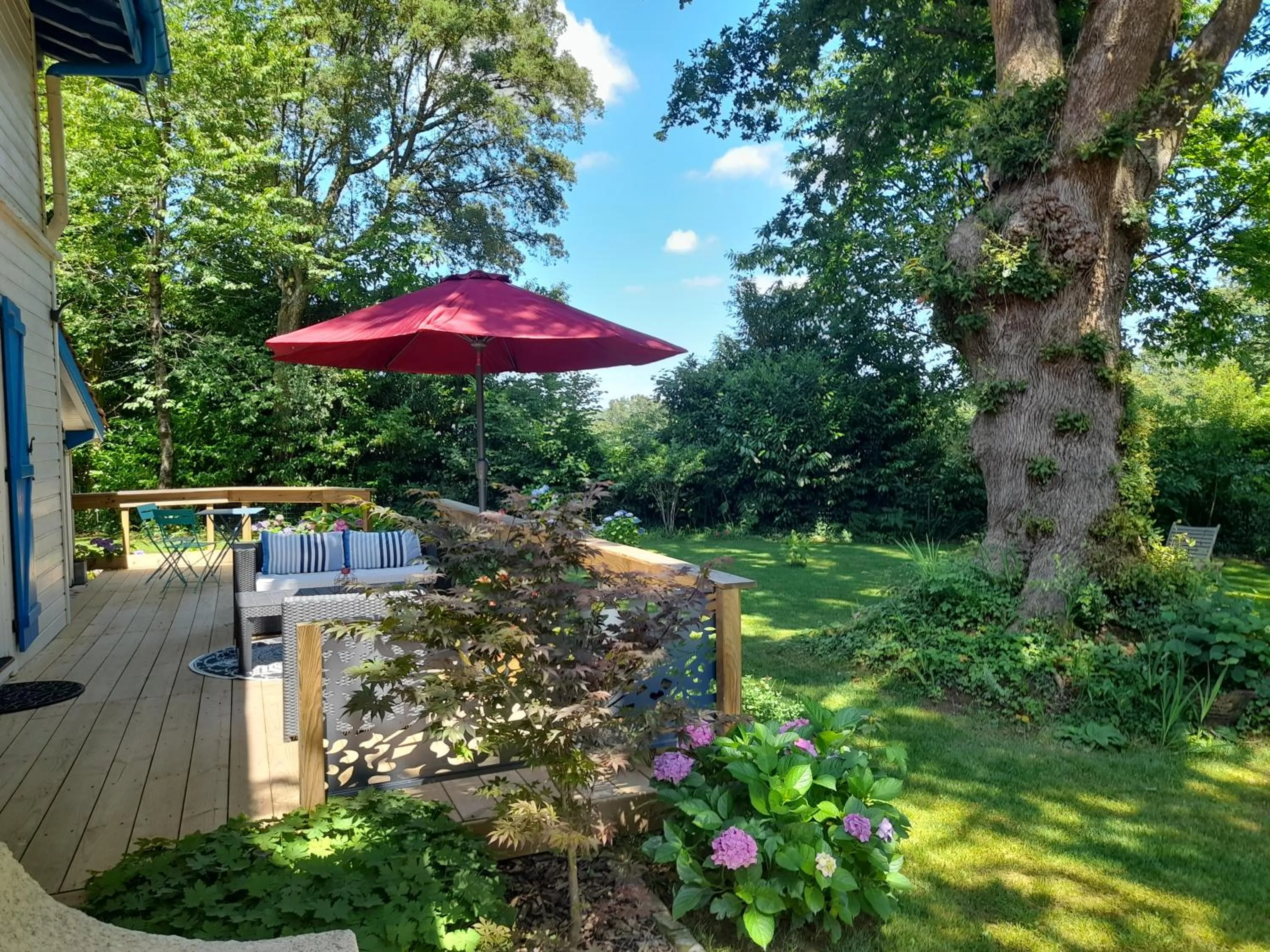 Patio in La Clairière du Seignanx