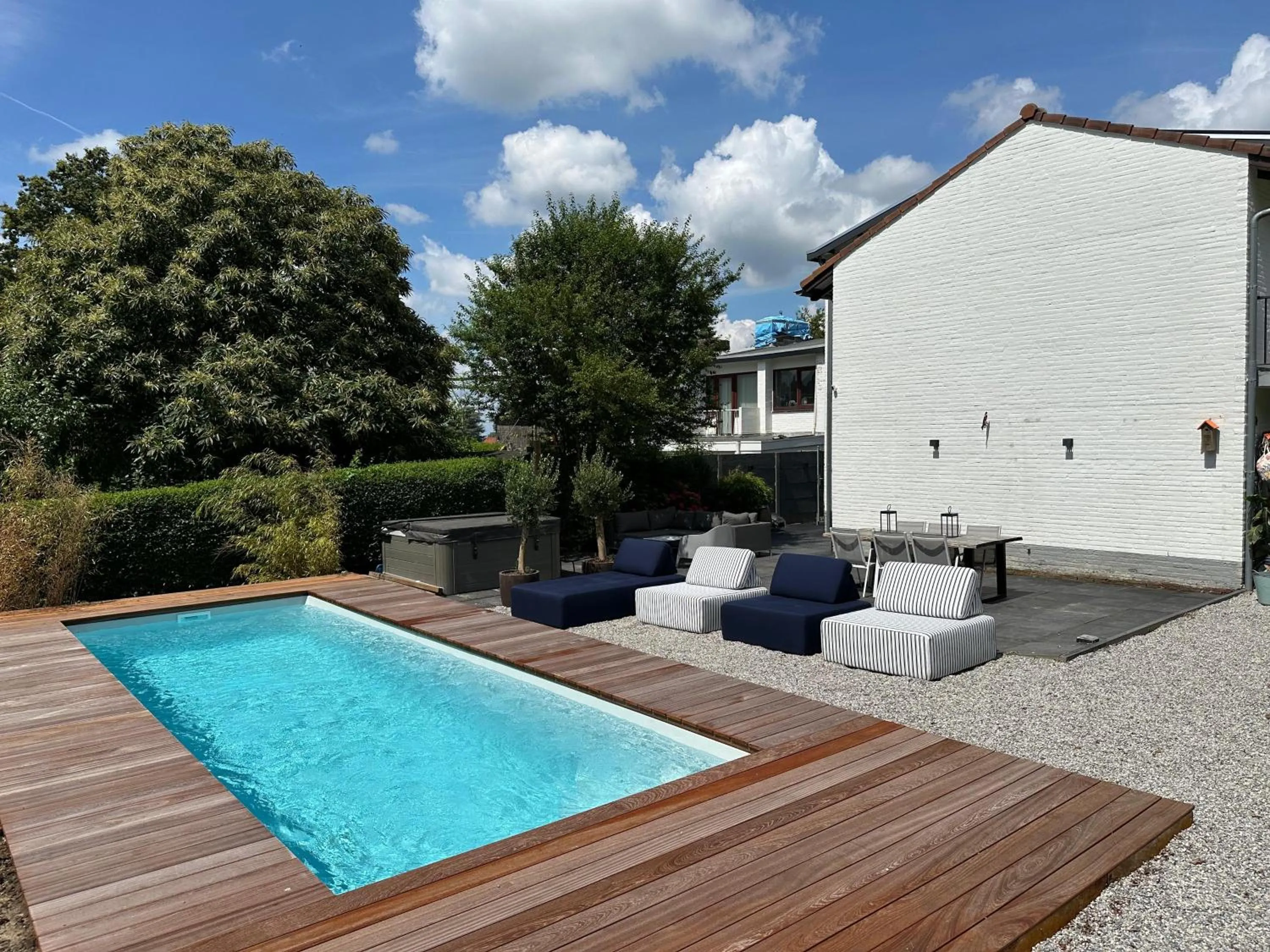 Garden in Boutique Hotel Le Faucon