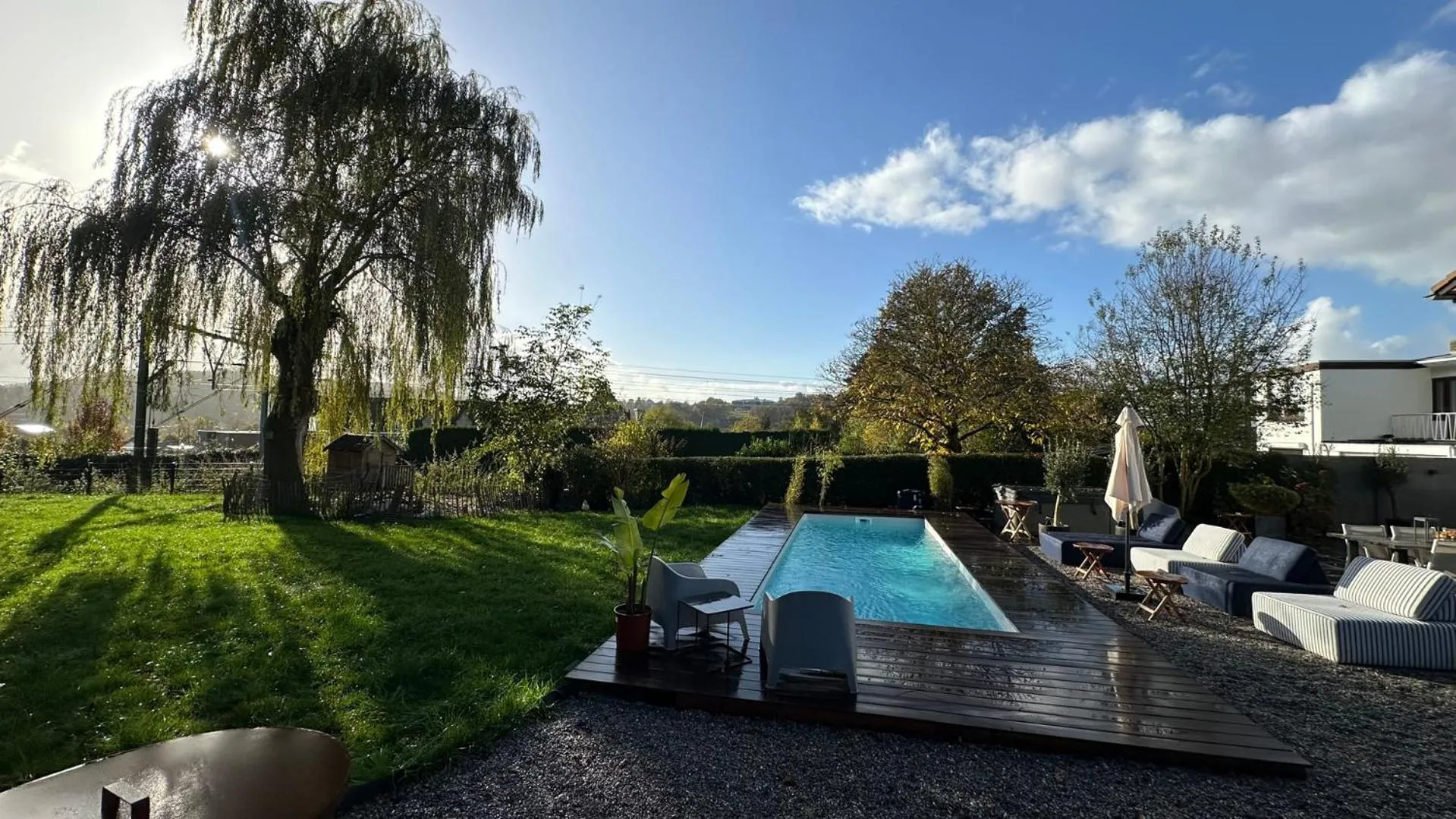 Garden in Boutique Hotel Le Faucon
