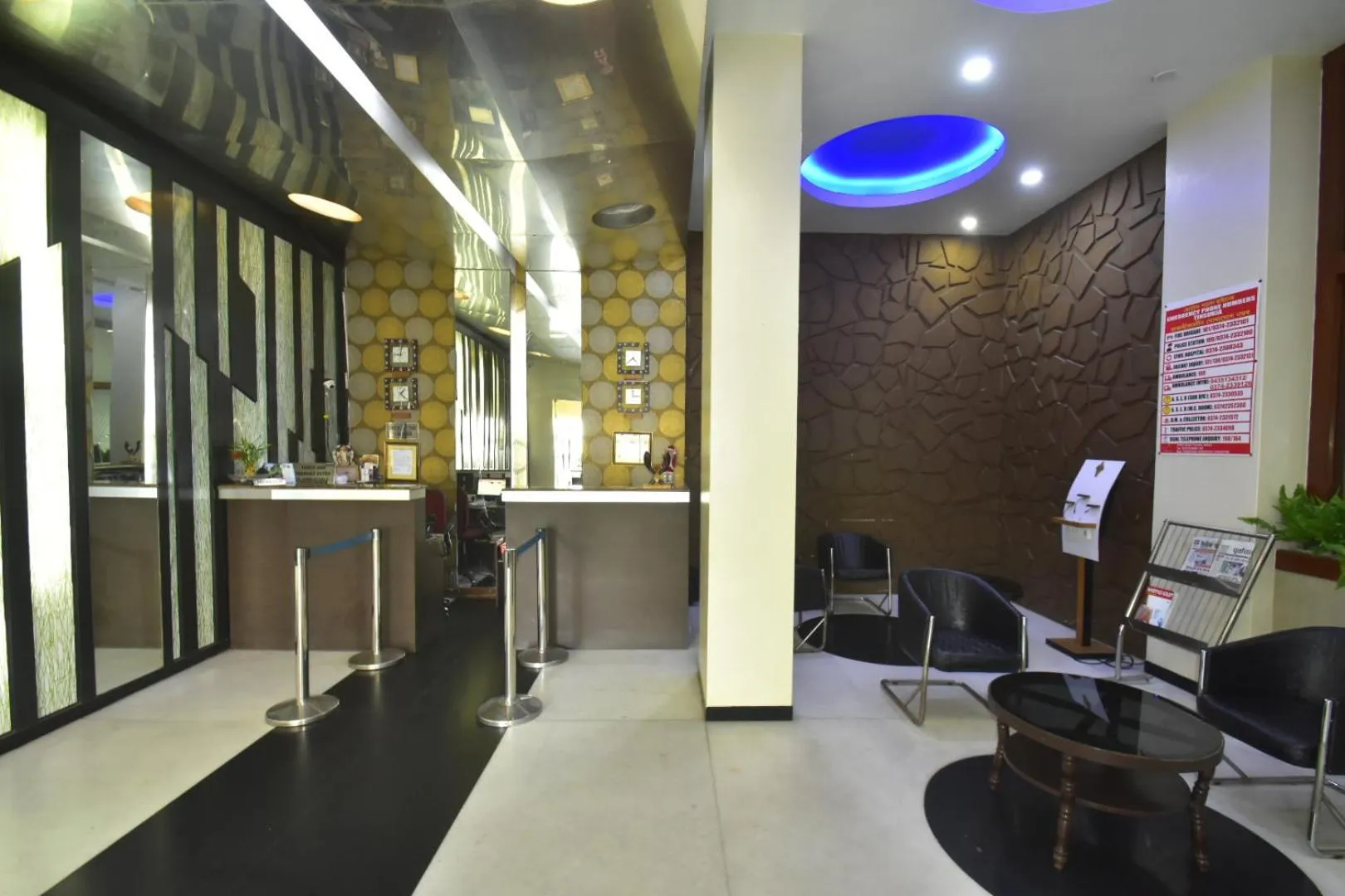 Lobby or reception in Hotel Royal Highness