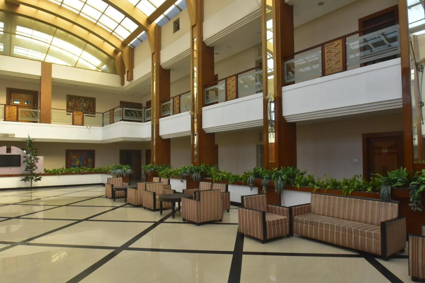 Seating area in Hotel Royal Highness