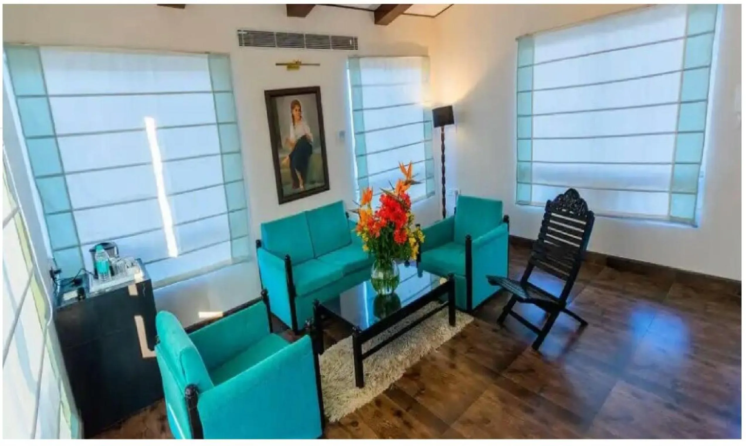 Seating area in Polo Cherrapunjee Resort