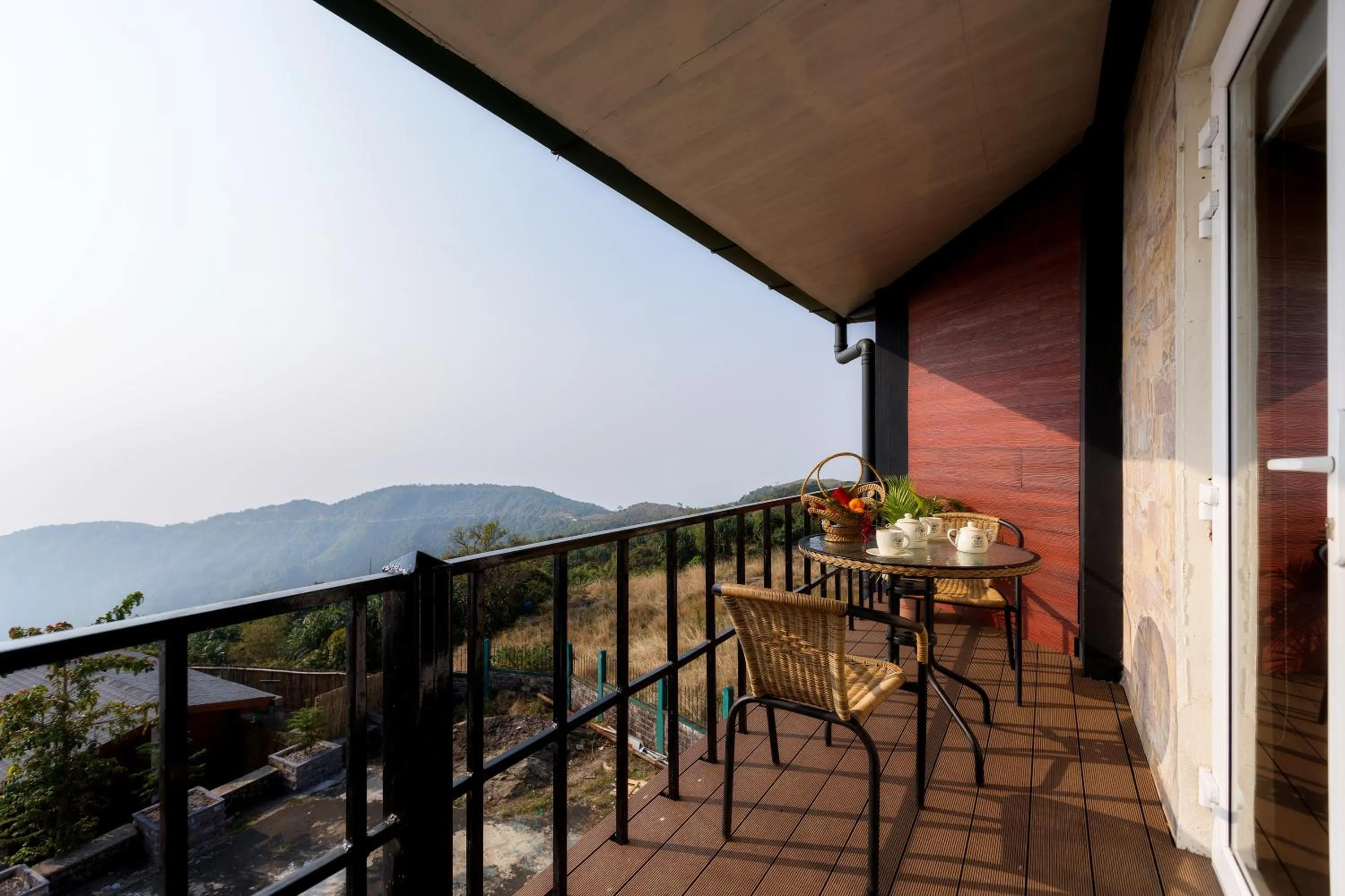 Balcony/Terrace in Polo Cherrapunjee Resort