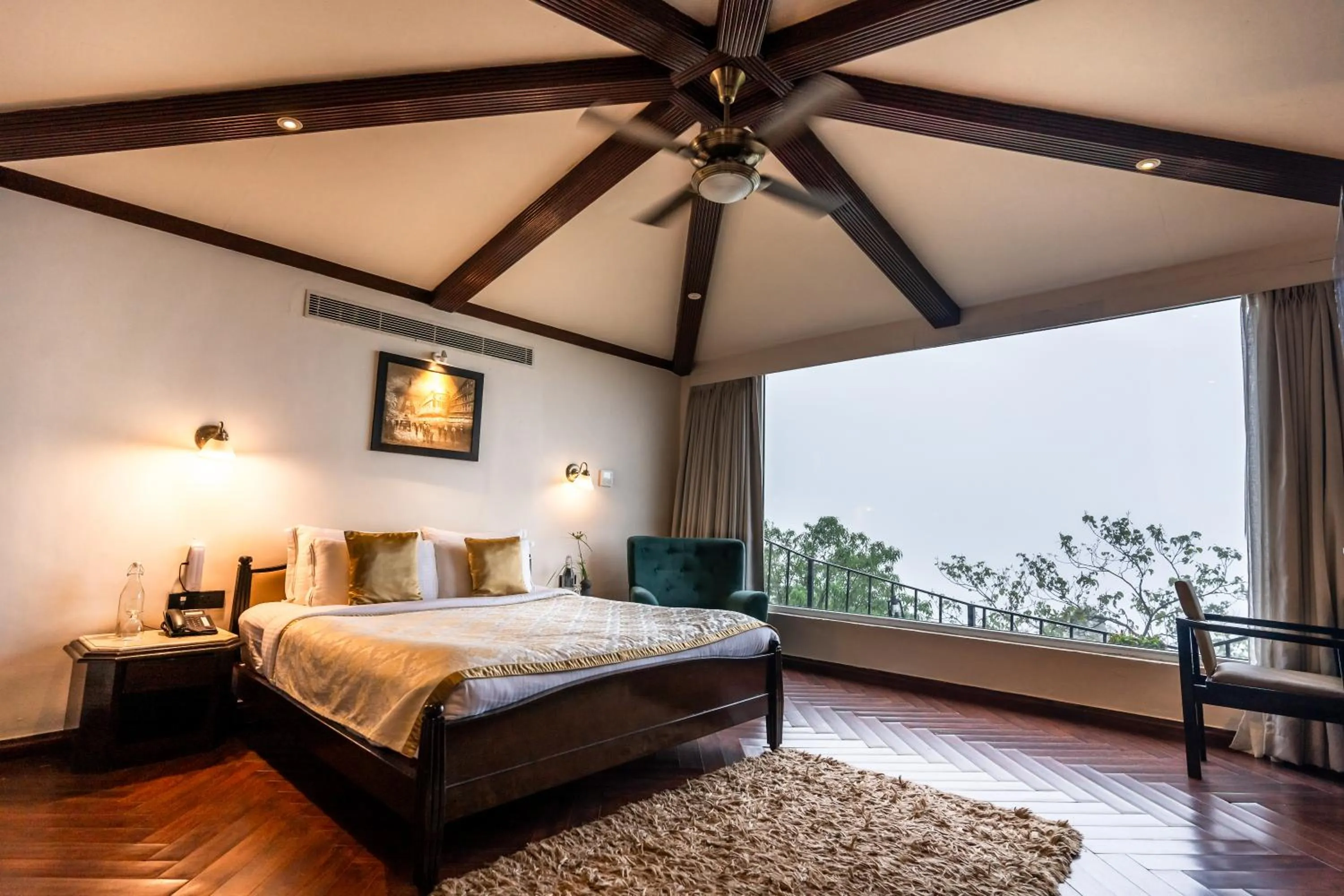 Bed in Polo Cherrapunjee Resort