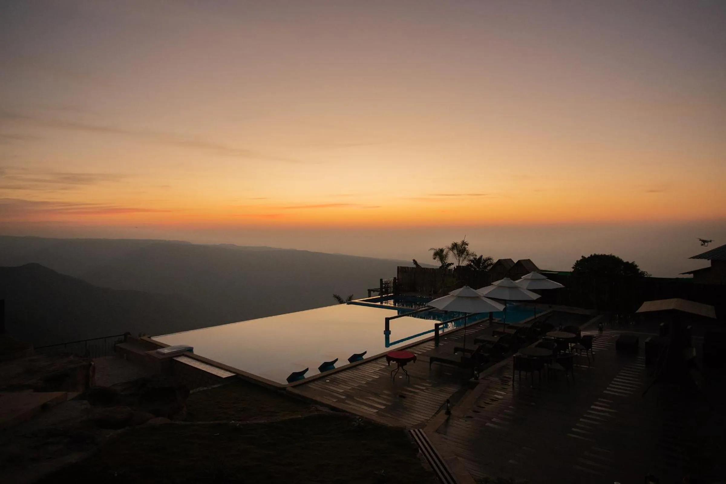 Swimming pool in Polo Cherrapunjee Resort