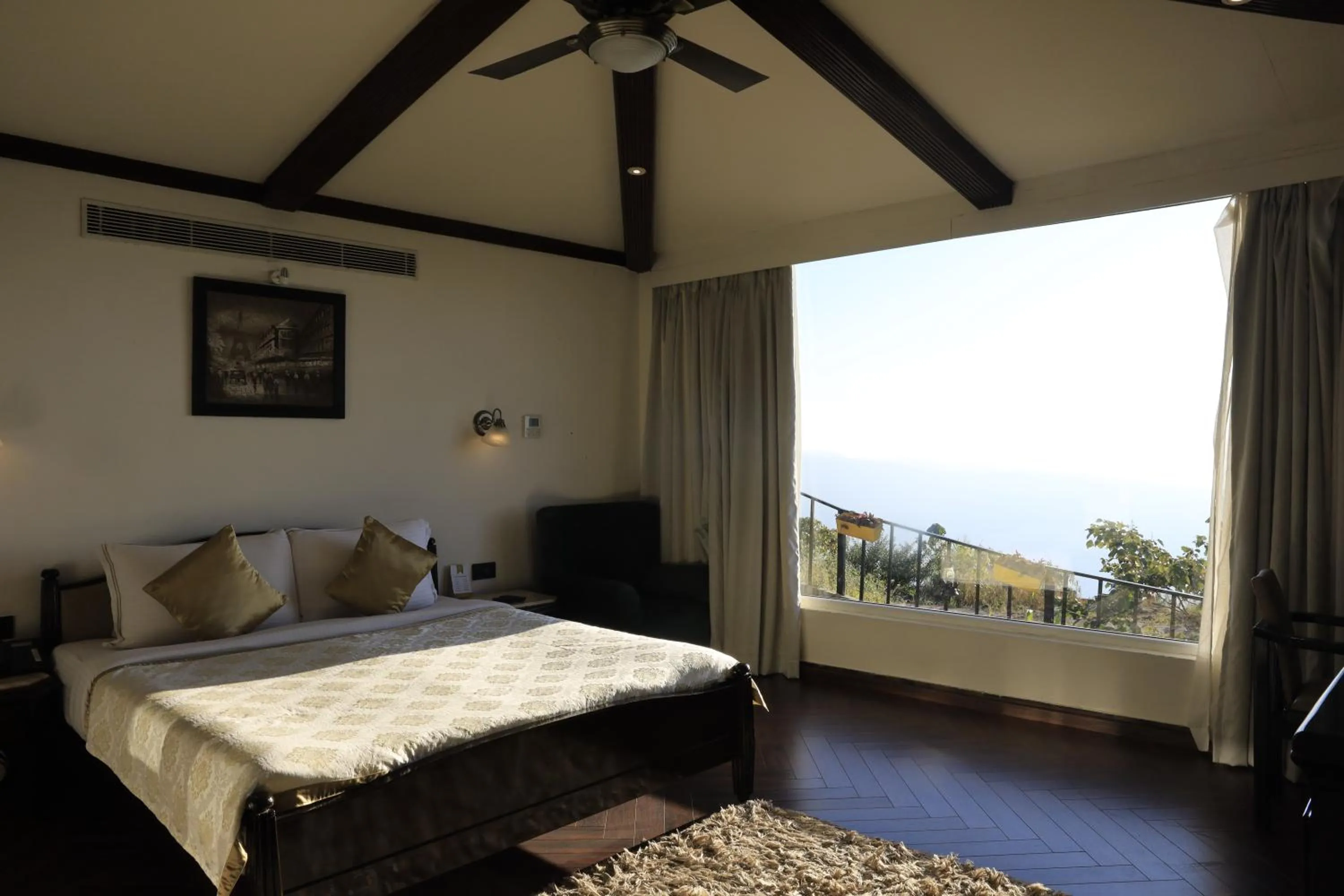 Bed in Polo Cherrapunjee Resort