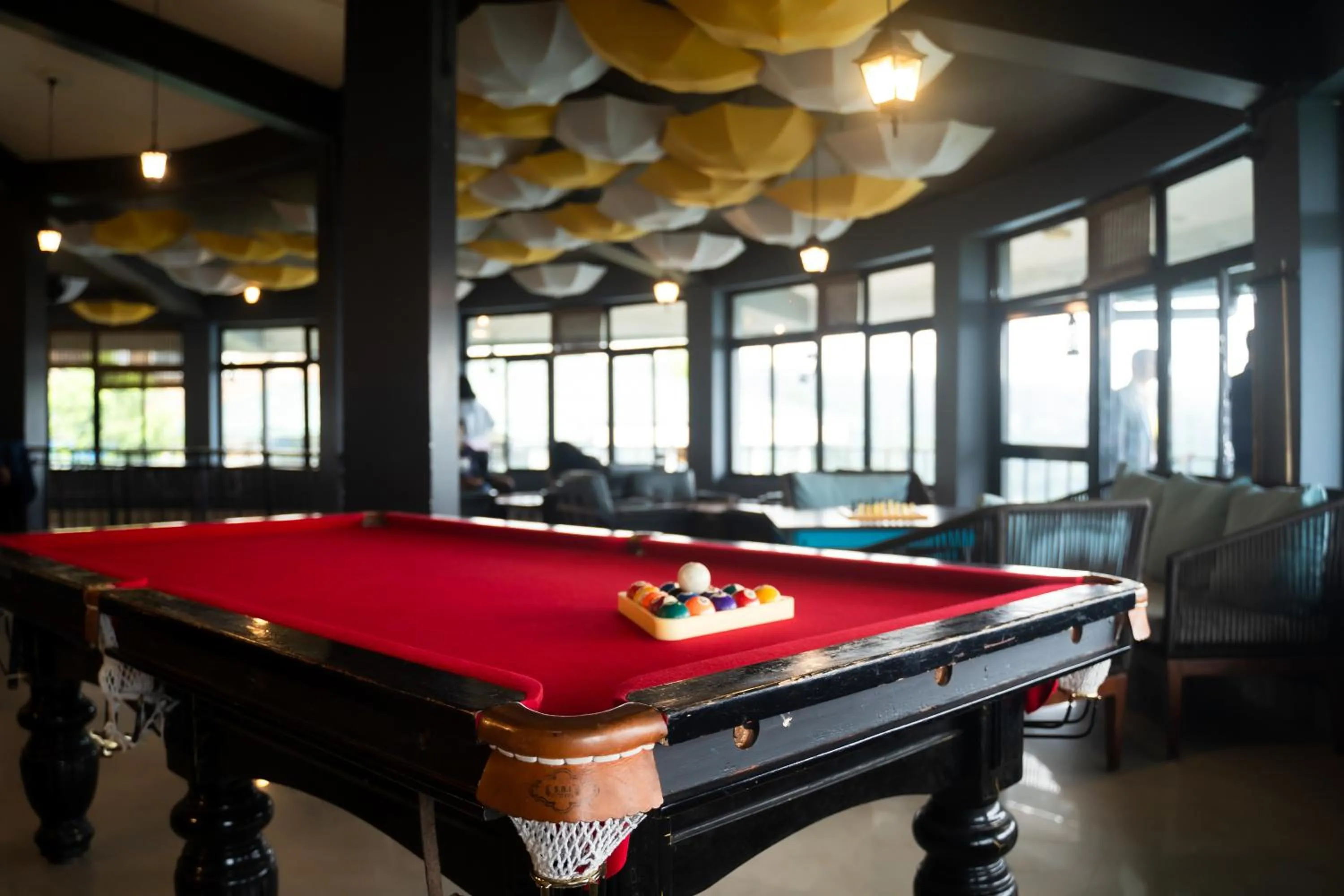 Billiard in Polo Cherrapunjee Resort