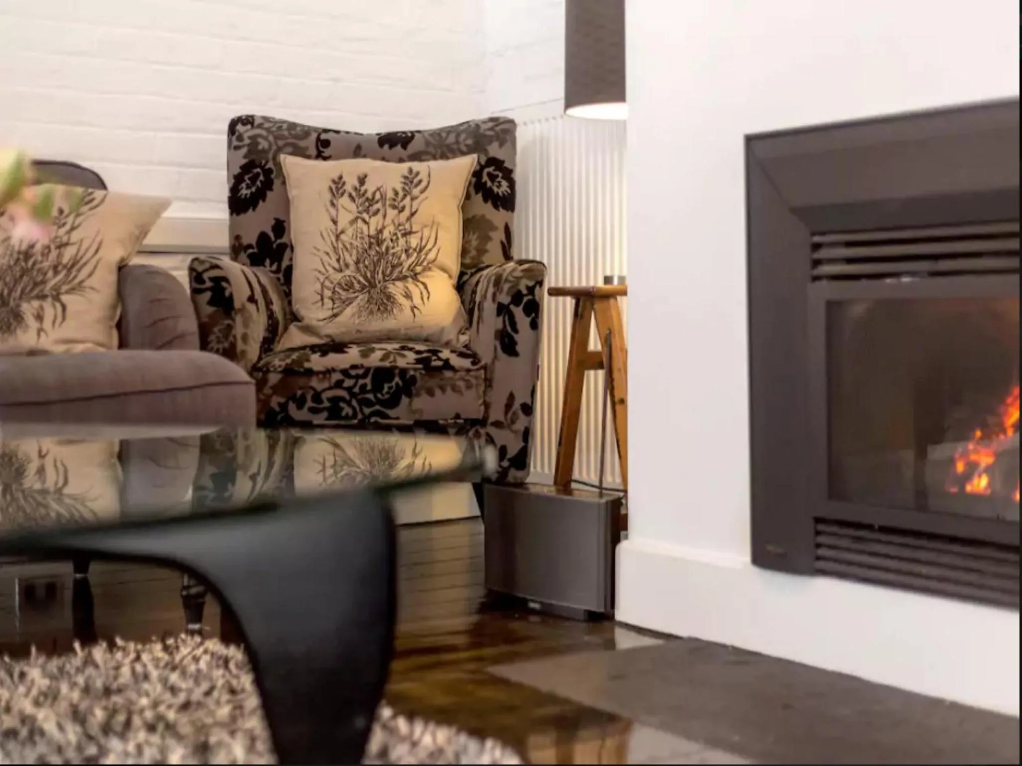 Seating area in Old Bishop's Quarters