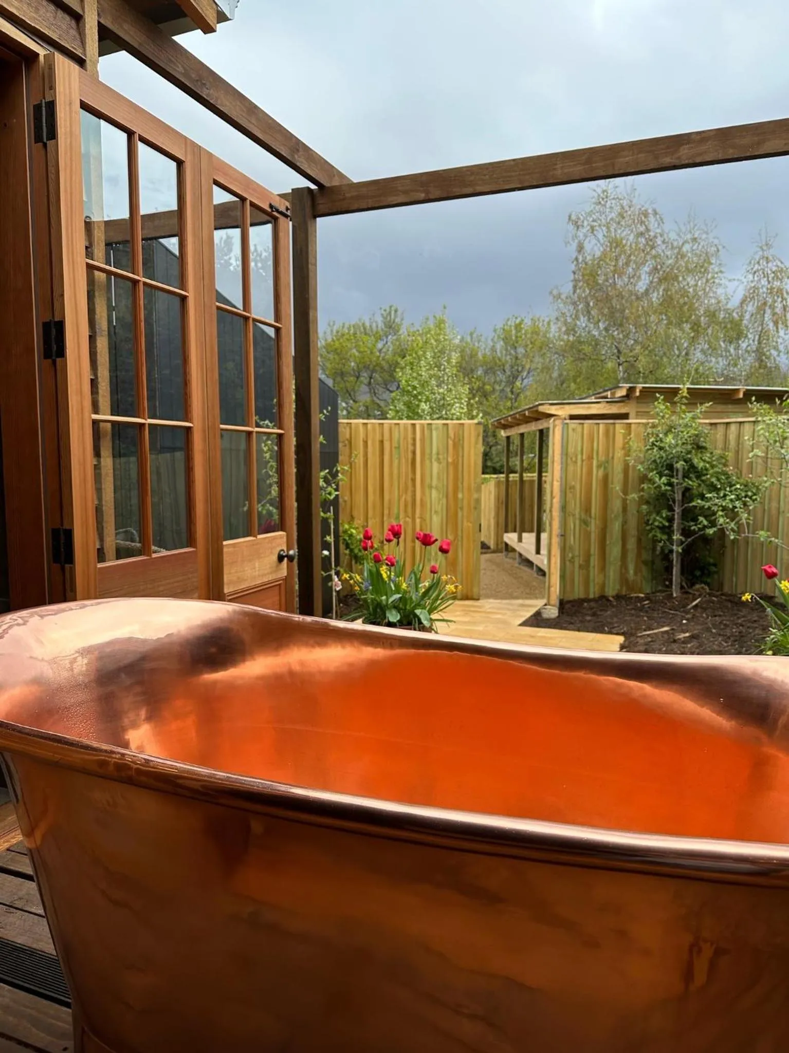 Open Air Bath in Old Bishop's Quarters