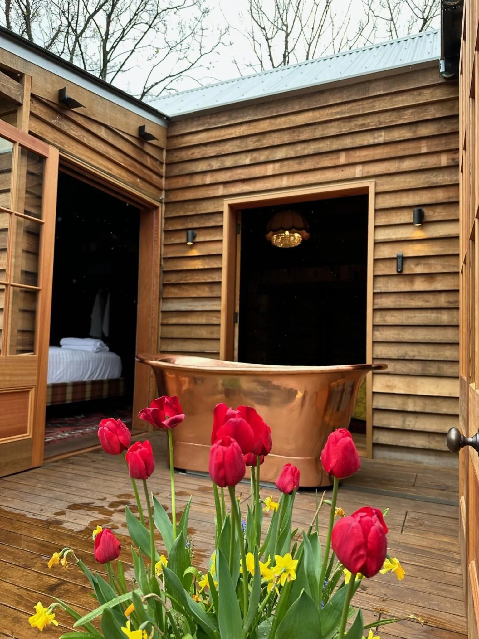 Open Air Bath in Old Bishop's Quarters