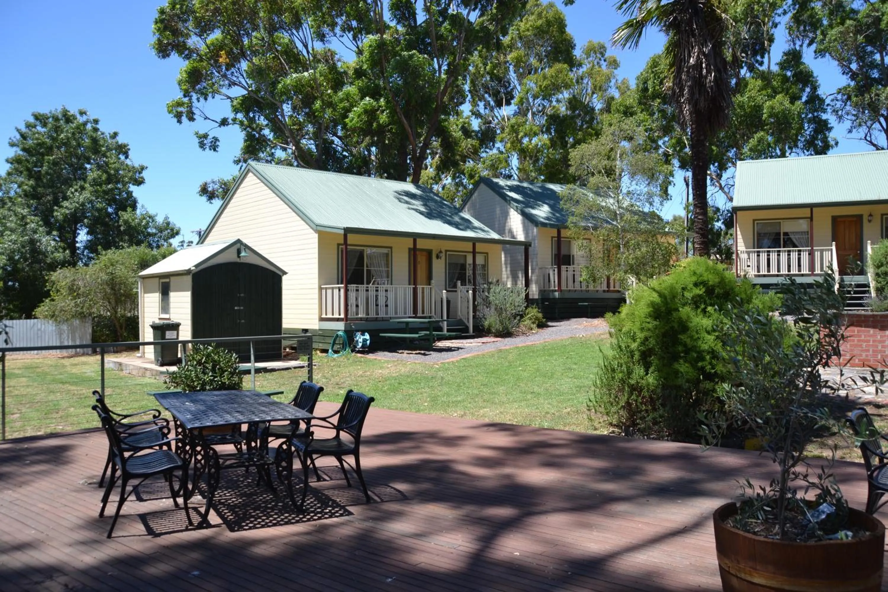 BBQ facilities in Avoca Cottages VICTORIA
