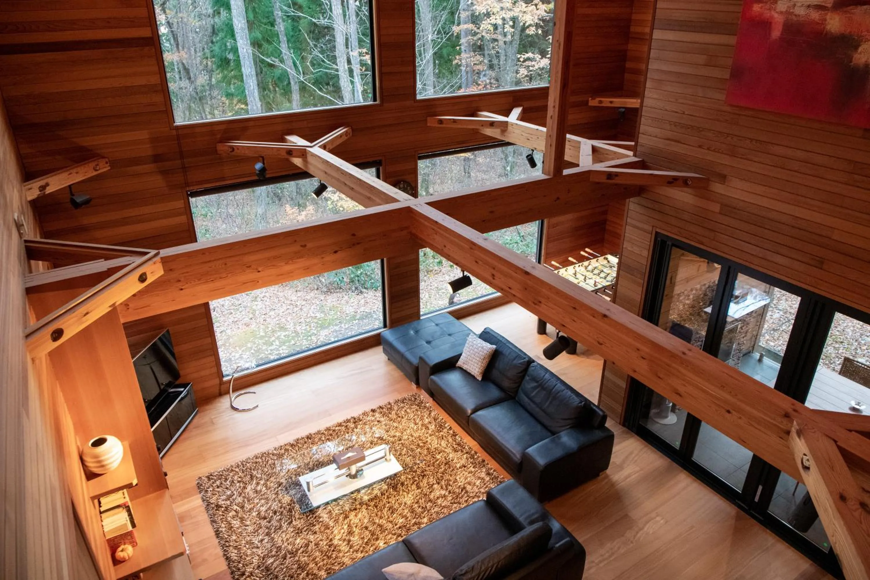 Living room in Phoenix Chalets by HHG