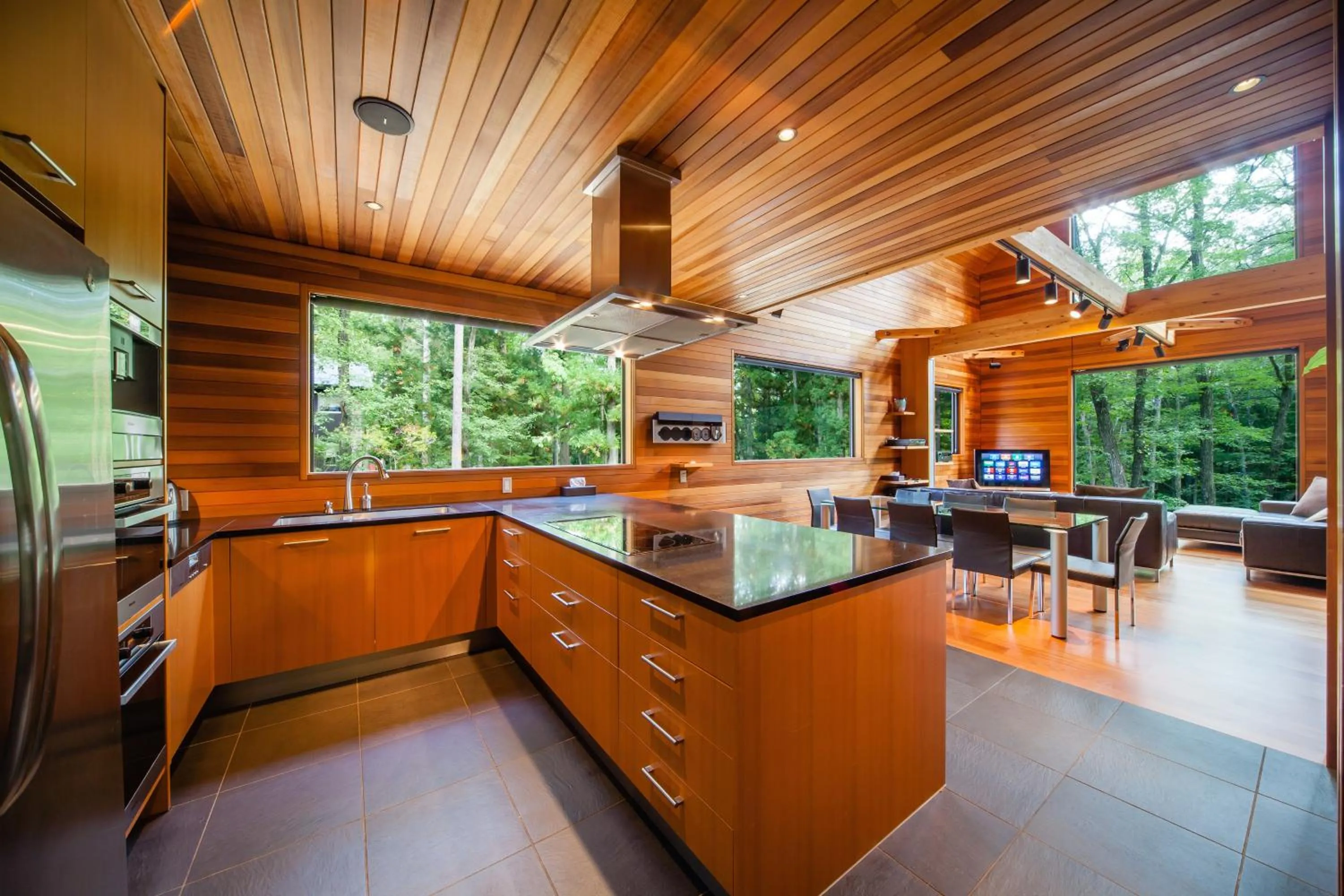 Kitchen or kitchenette in Phoenix Chalets by HHG