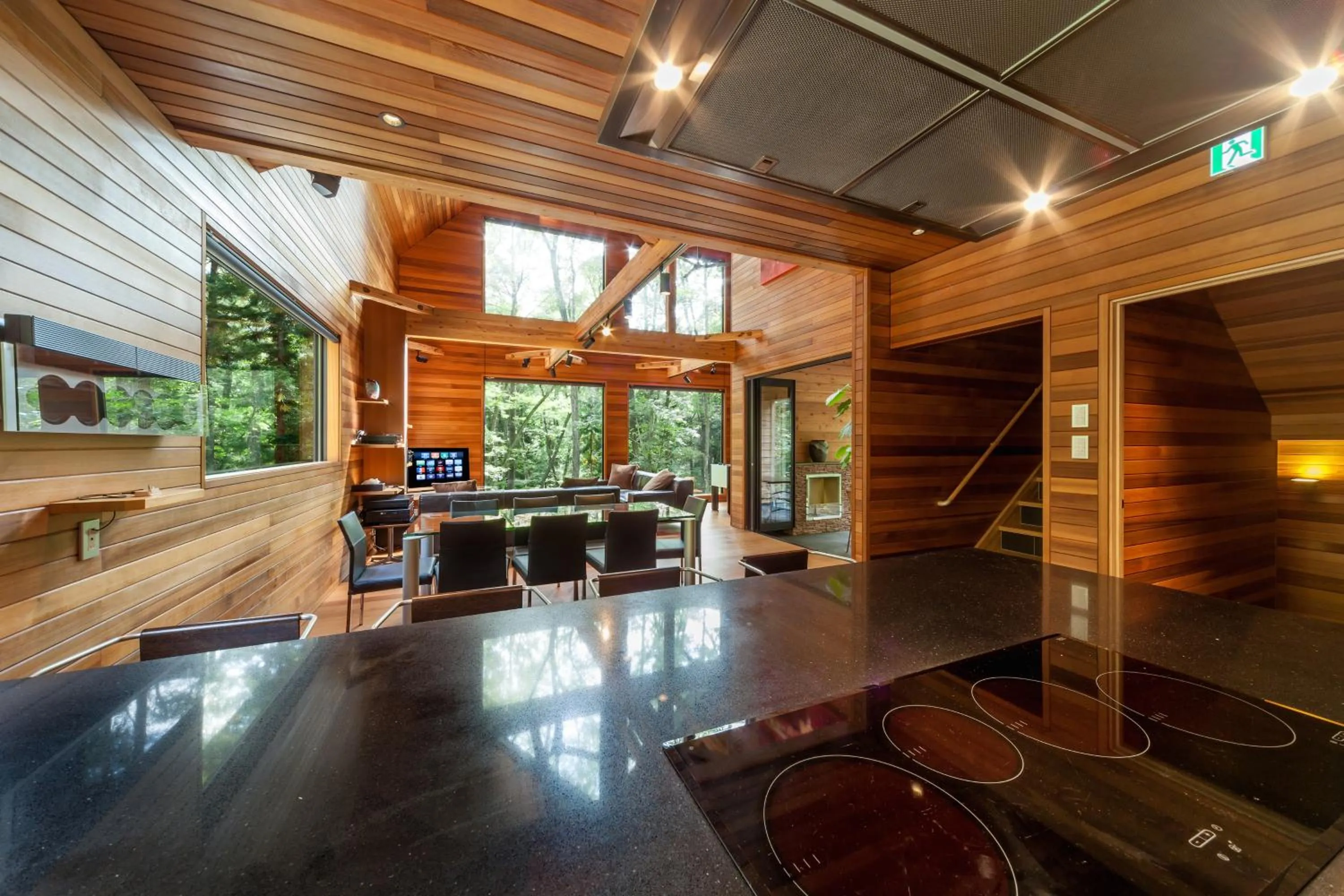 Kitchen or kitchenette in Phoenix Chalets by HHG