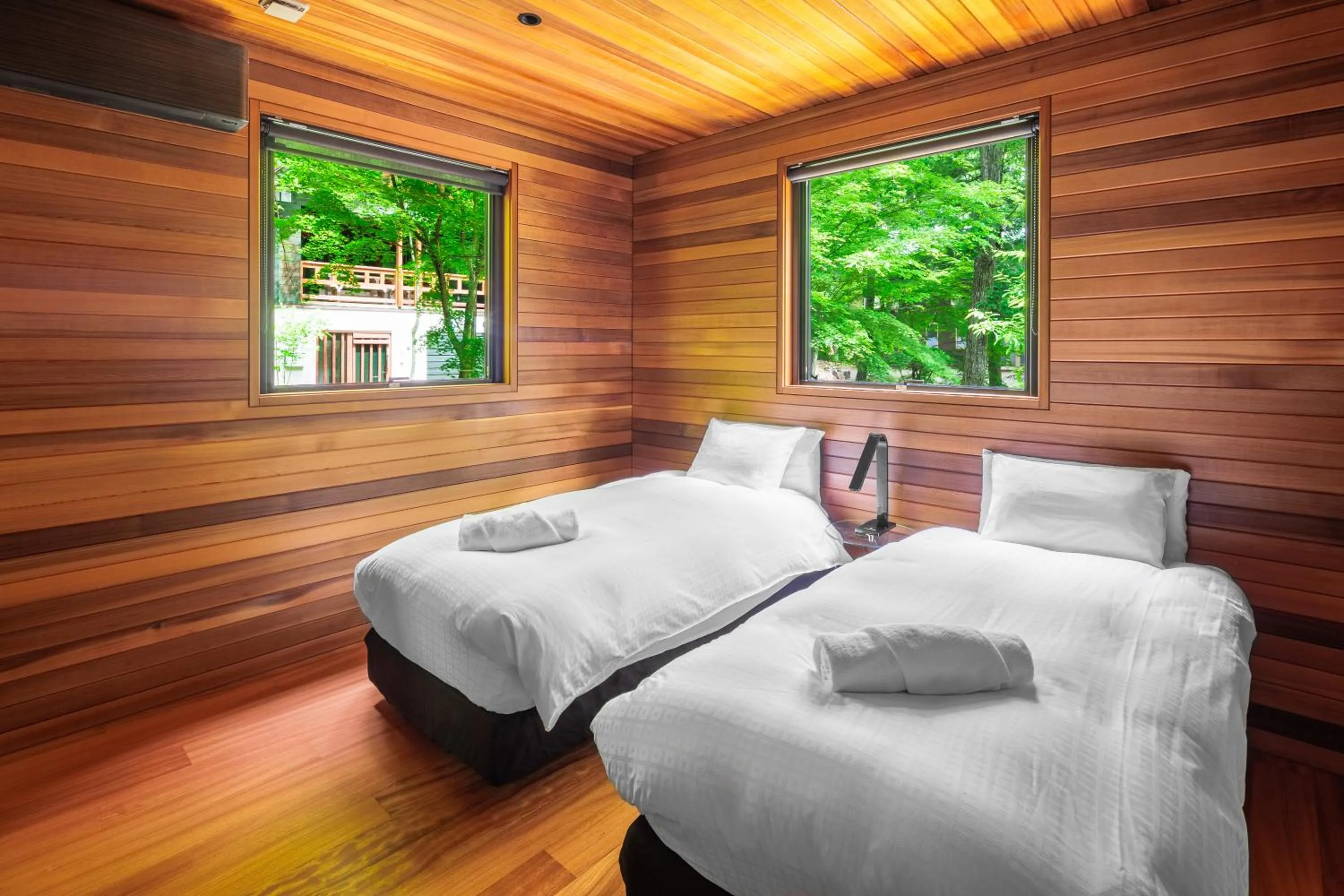 Bedroom, Bed in Phoenix Chalets by HHG